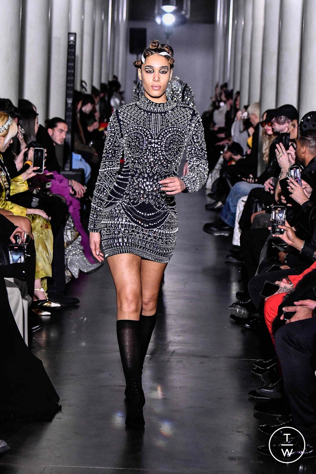Fashion Week Paris Spring/Summer 2024 look 51 de la collection On Aura Tout Vu couture