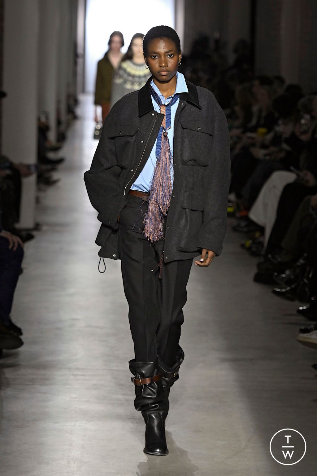 Fashion Week Milan Fall/Winter 2025 look 32 from the Onitsuka Tiger collection womenswear