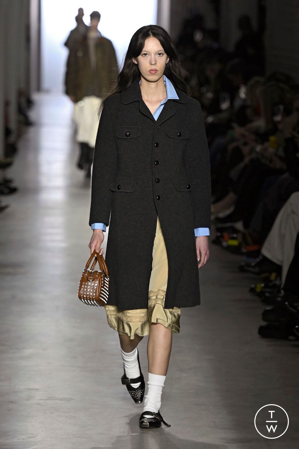 Fashion Week Milan Fall/Winter 2025 look 46 from the Onitsuka Tiger collection womenswear