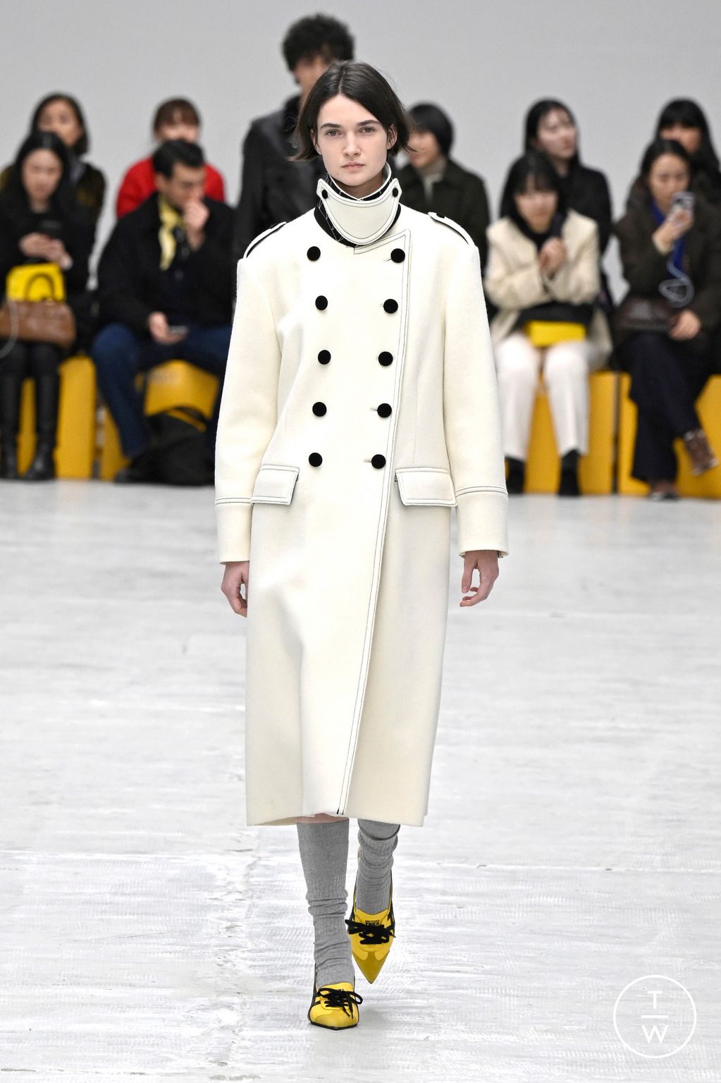 Fashion Week Milan Fall/Winter 2026 look 9 from the Onitsuka Tiger collection womenswear