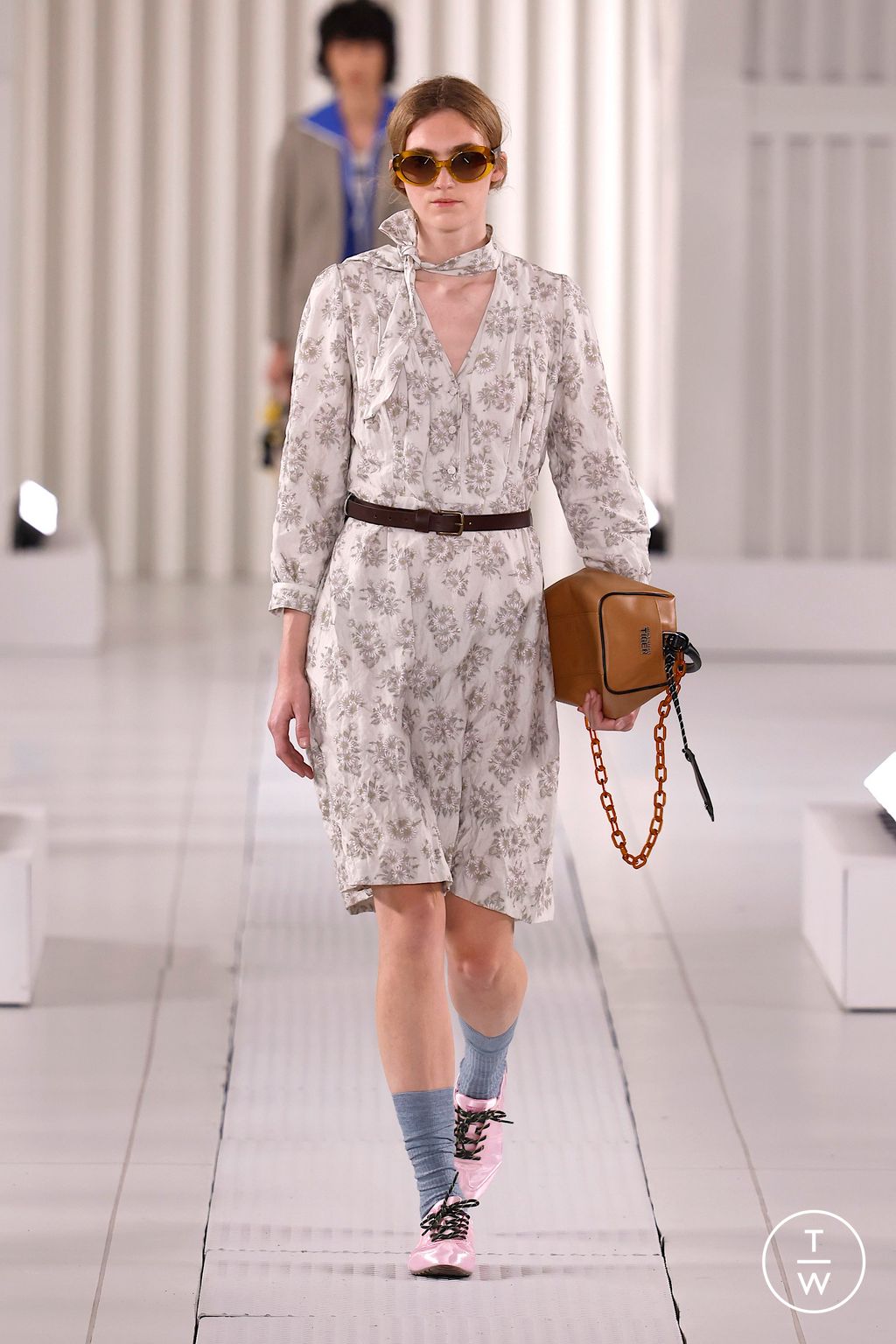 Fashion Week Milan Spring/Summer 2026 look 14 from the Onitsuka Tiger collection womenswear