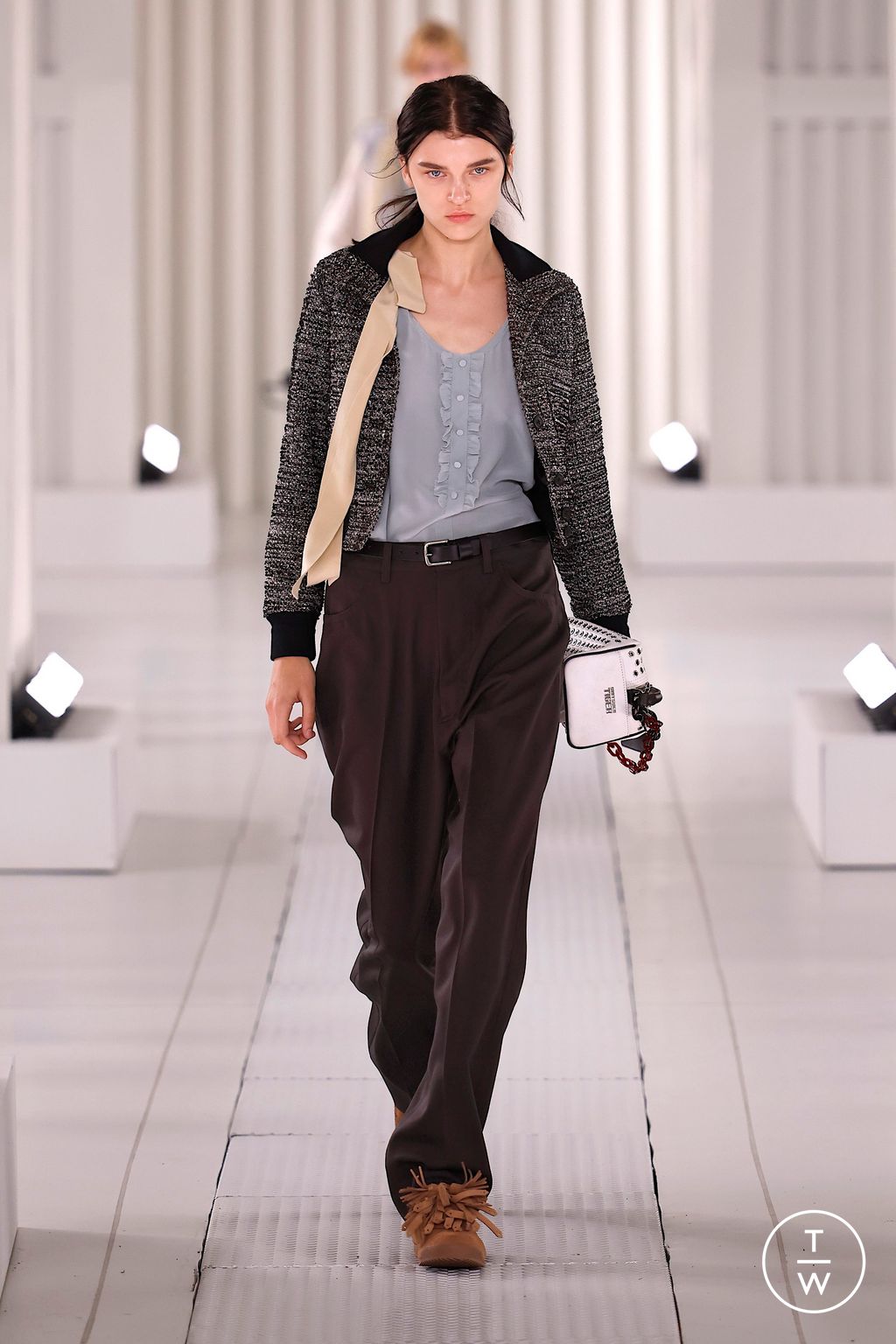 Fashion Week Milan Spring/Summer 2026 look 47 from the Onitsuka Tiger collection womenswear