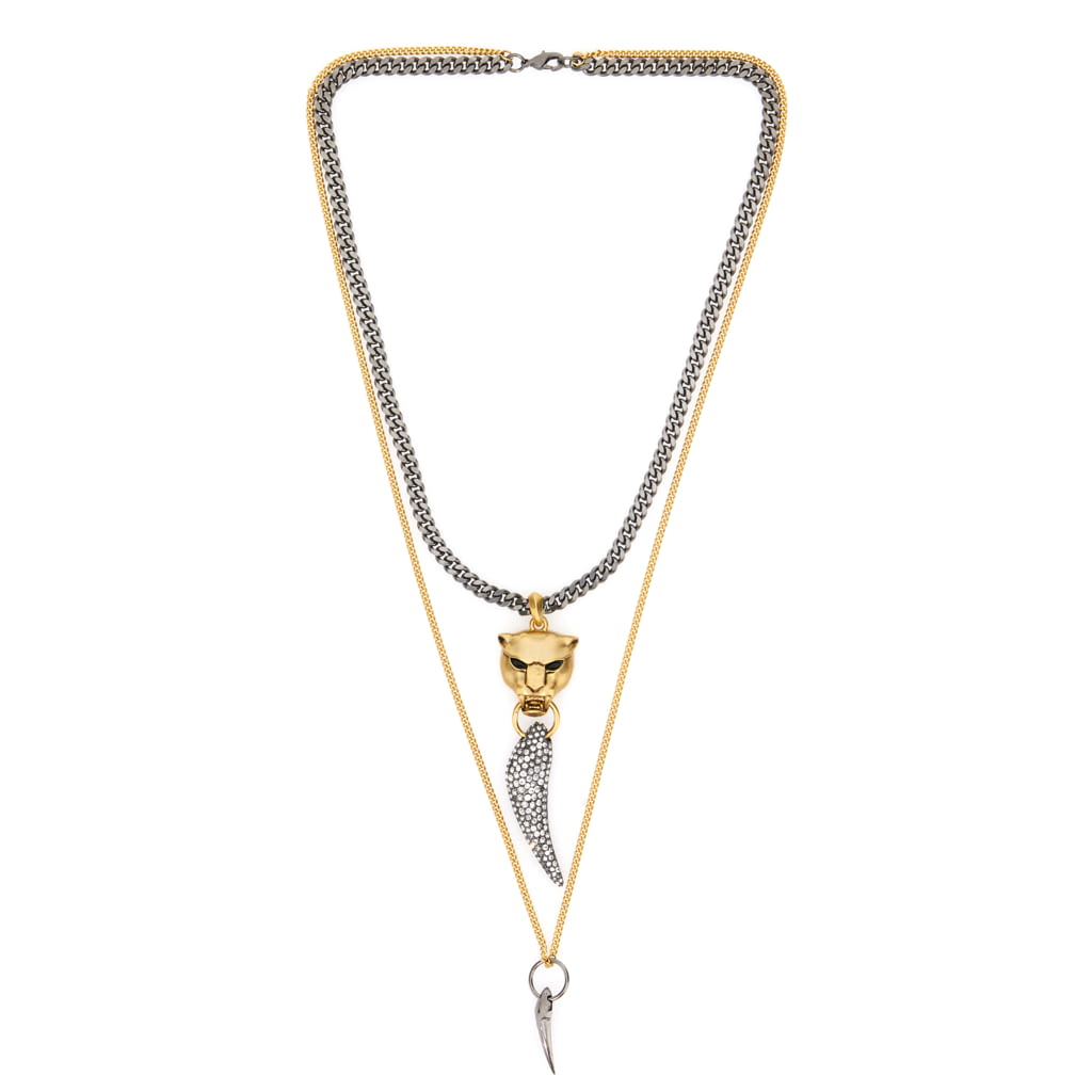 Fashion Week Milan Spring/Summer 2022 look 104 from the Roberto Cavalli collection 女装配饰