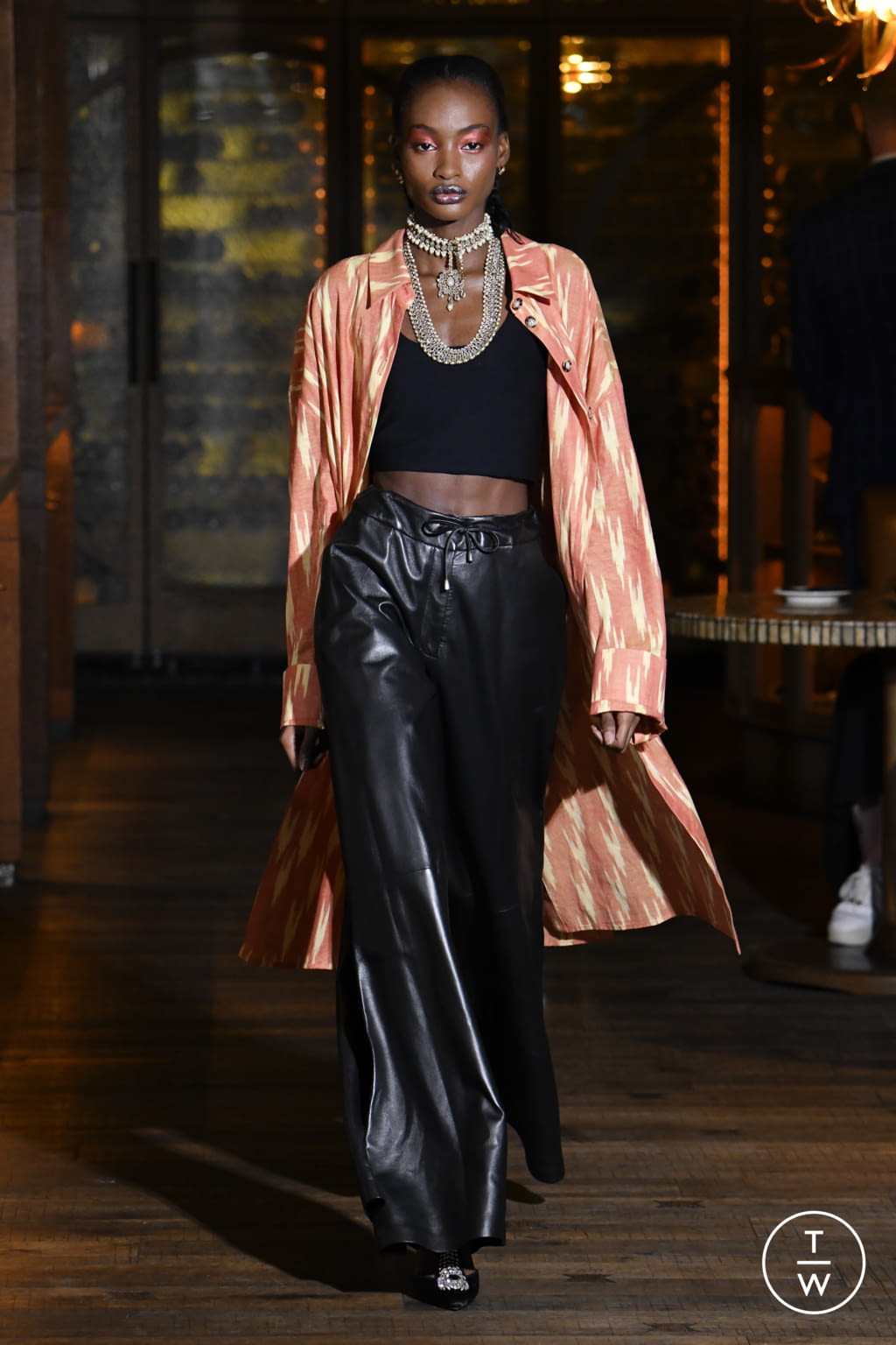 Fashion Week London Spring/Summer 2022 look 31 from the Osman collection womenswear