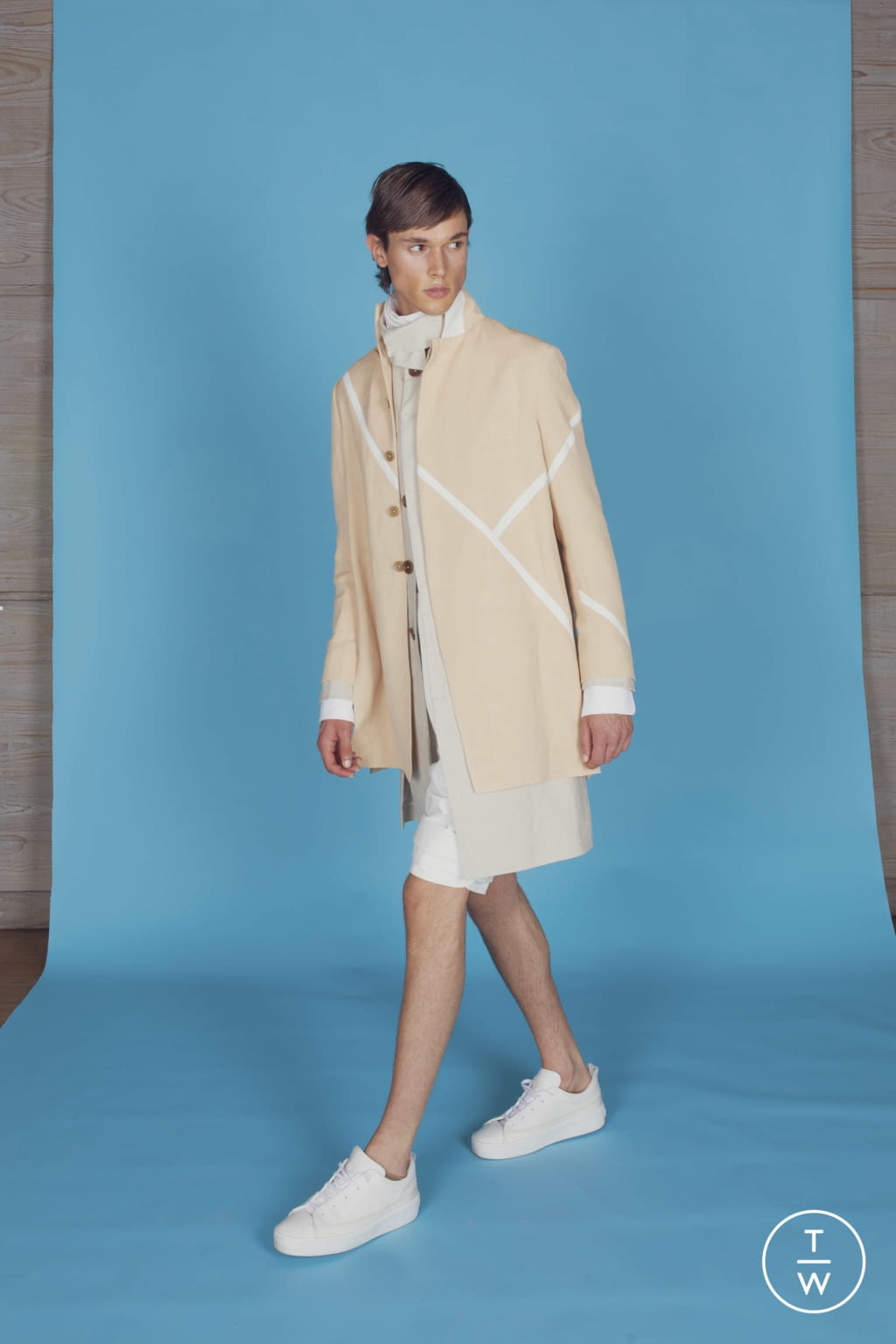 Fashion Week Paris Spring/Summer 2022 look 7 from the Oteyza collection 男装