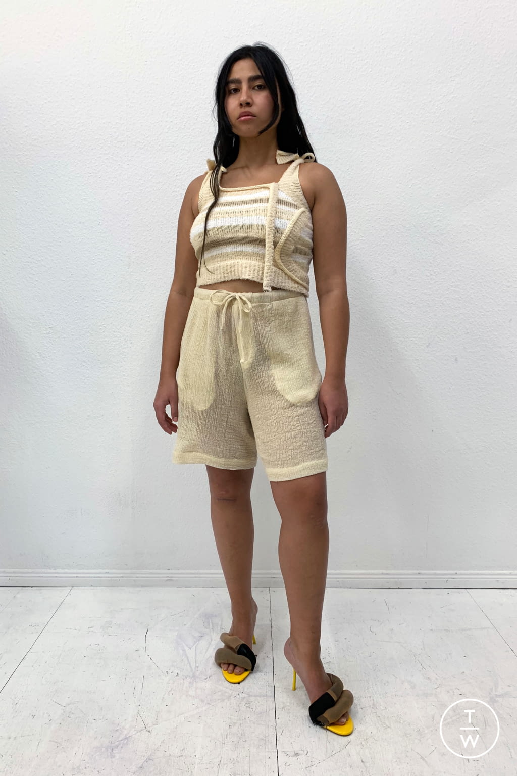 Fashion Week Paris Spring/Summer 2021 look 1 from the Ottolinger collection womenswear