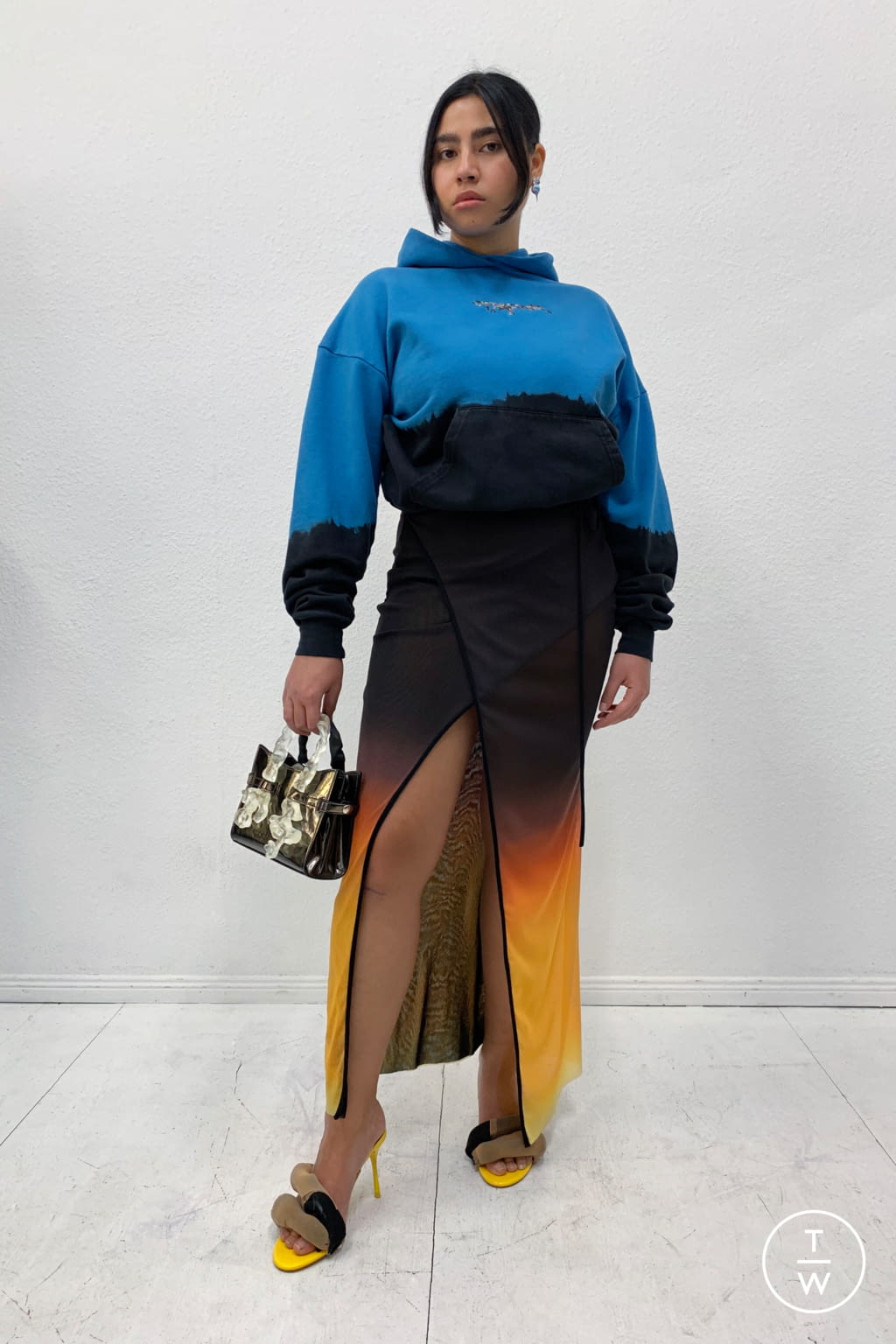Fashion Week Paris Spring/Summer 2021 look 14 from the Ottolinger collection womenswear