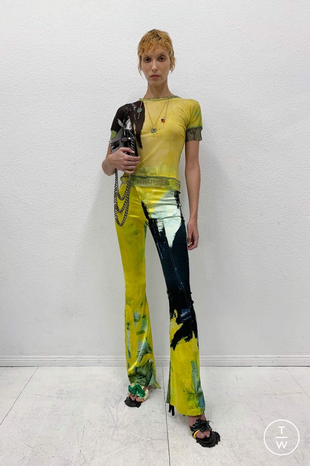 Fashion Week Paris Spring/Summer 2021 look 17 from the Ottolinger collection womenswear