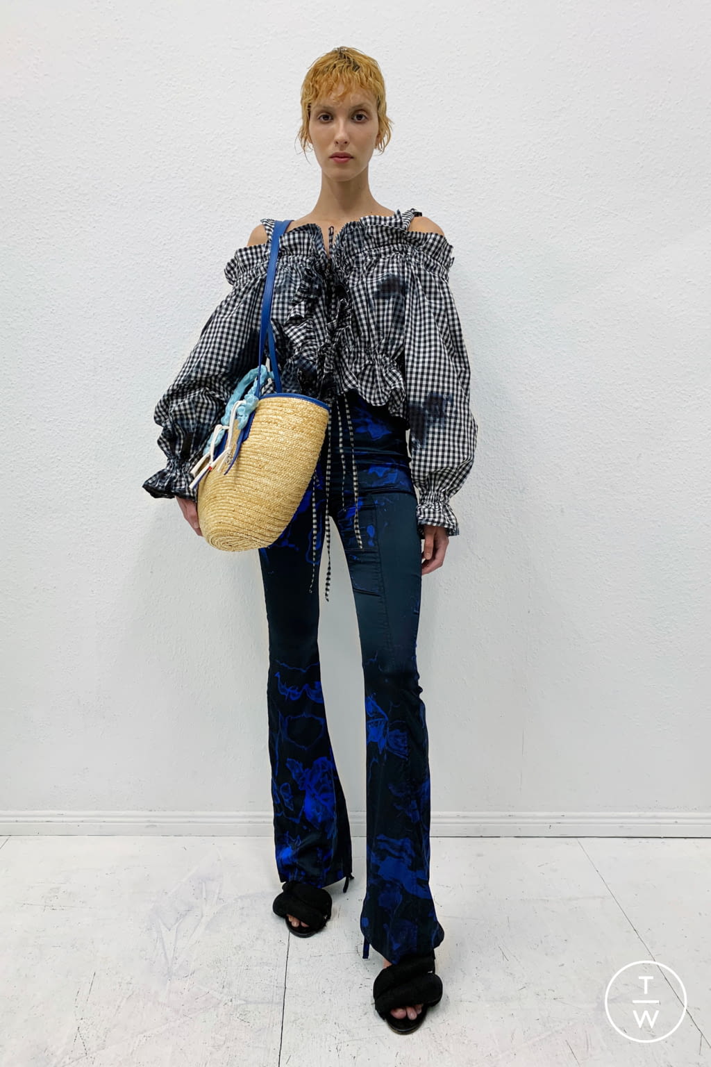 Fashion Week Paris Spring/Summer 2021 look 26 from the Ottolinger collection womenswear