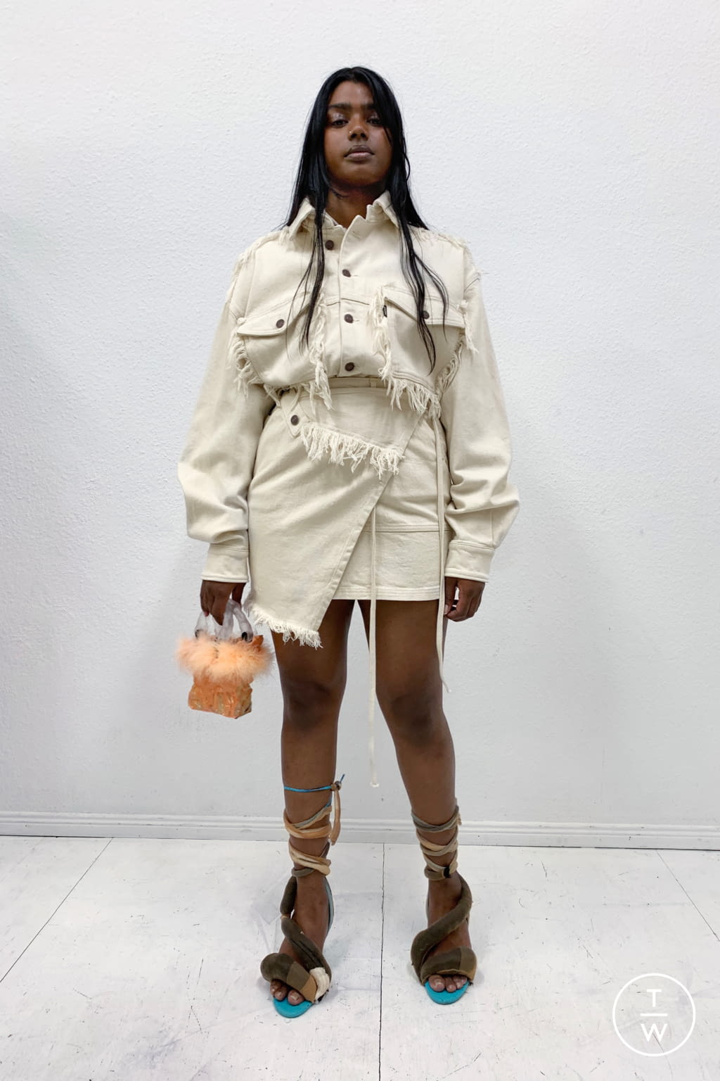Fashion Week Paris Spring/Summer 2021 look 30 from the Ottolinger collection 女装