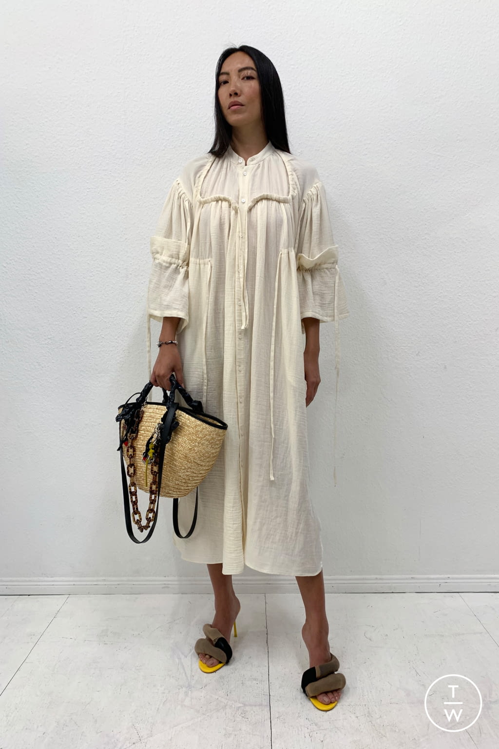 Fashion Week Paris Spring/Summer 2021 look 7 from the Ottolinger collection womenswear