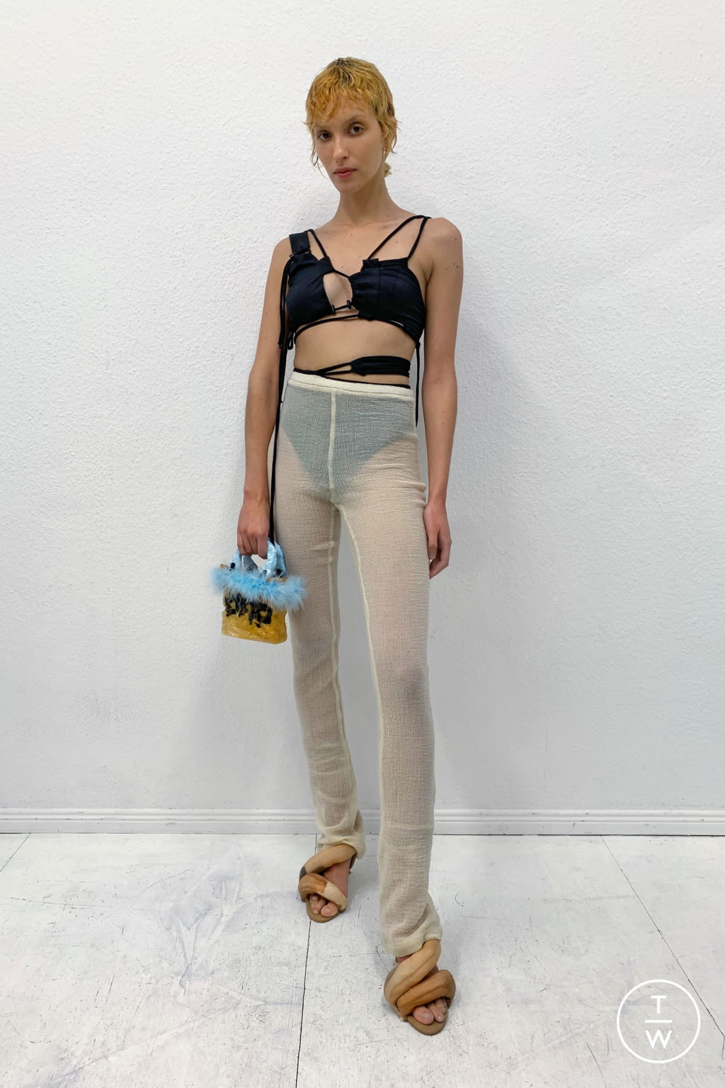 Fashion Week Paris Spring/Summer 2021 look 9 from the Ottolinger collection 女装