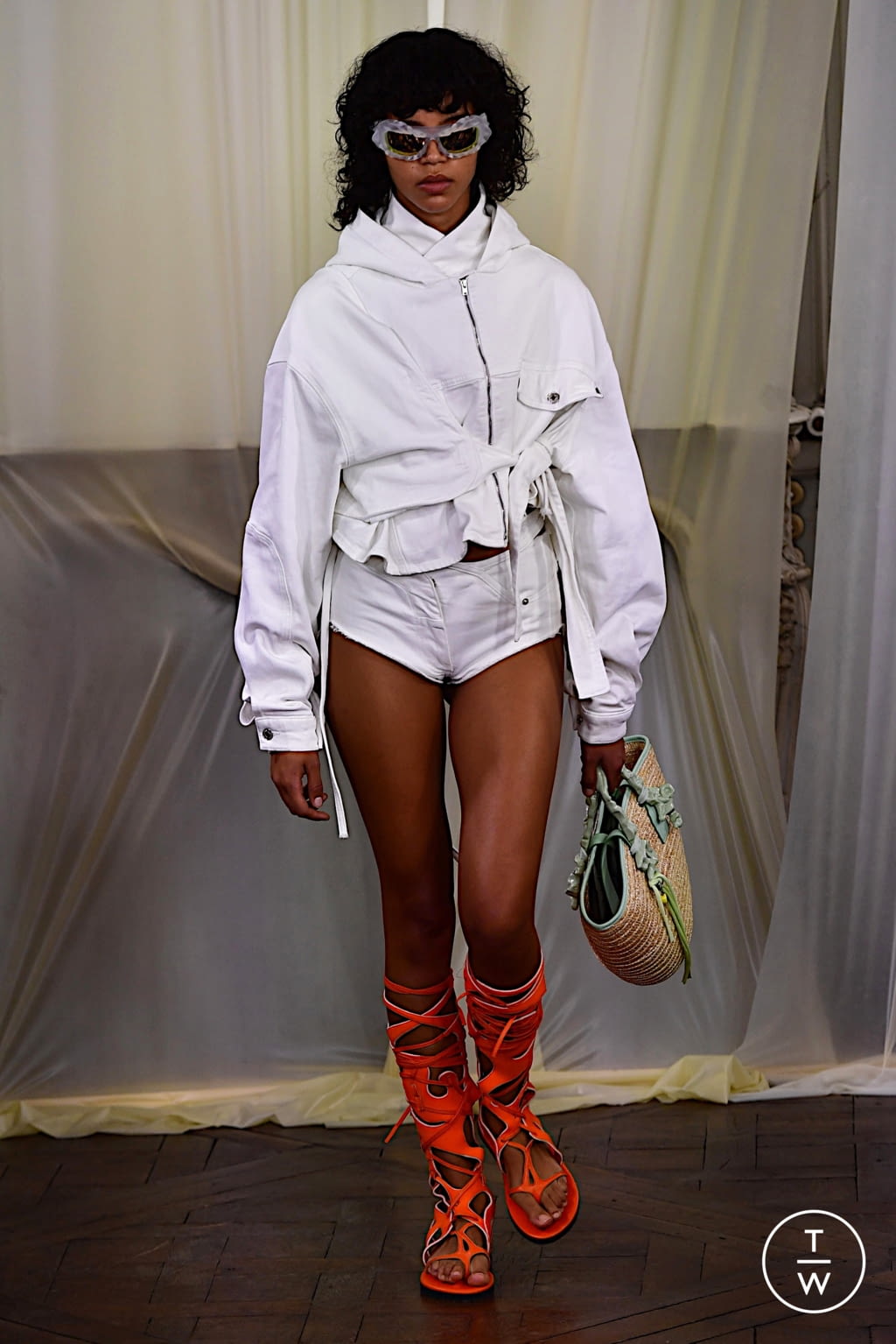 Fashion Week Paris Spring/Summer 2022 look 8 from the Ottolinger collection 女装