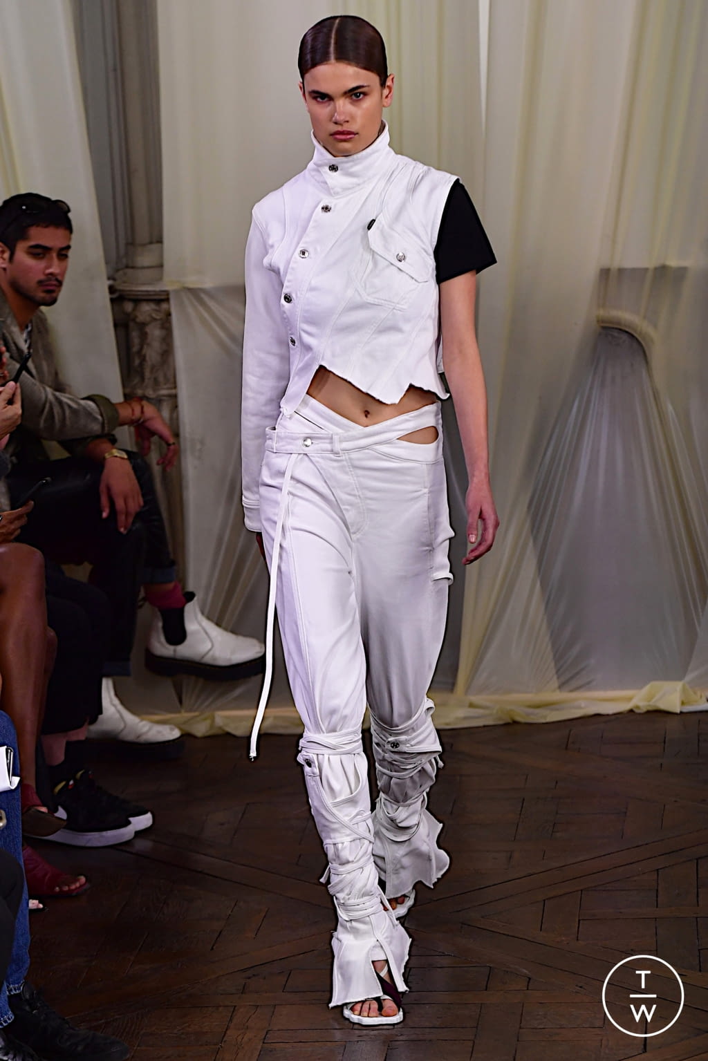 Fashion Week Paris Spring/Summer 2022 look 11 from the Ottolinger collection 女装