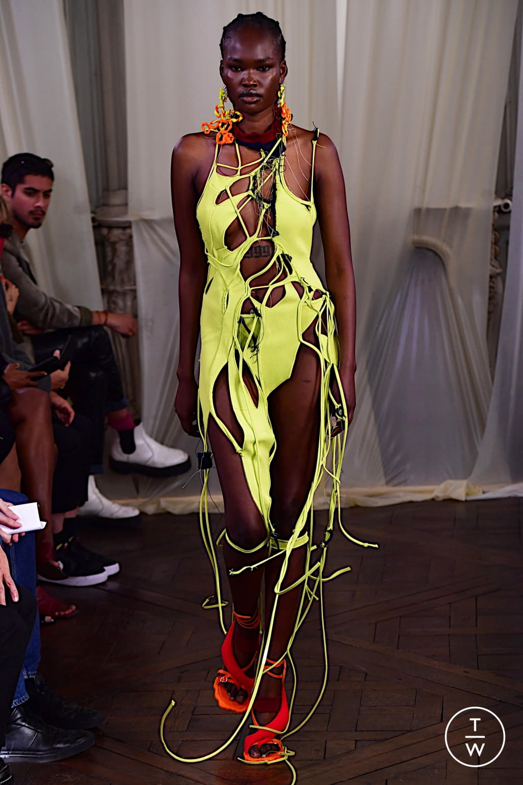Fashion Week Paris Spring/Summer 2022 look 19 from the Ottolinger collection 女装