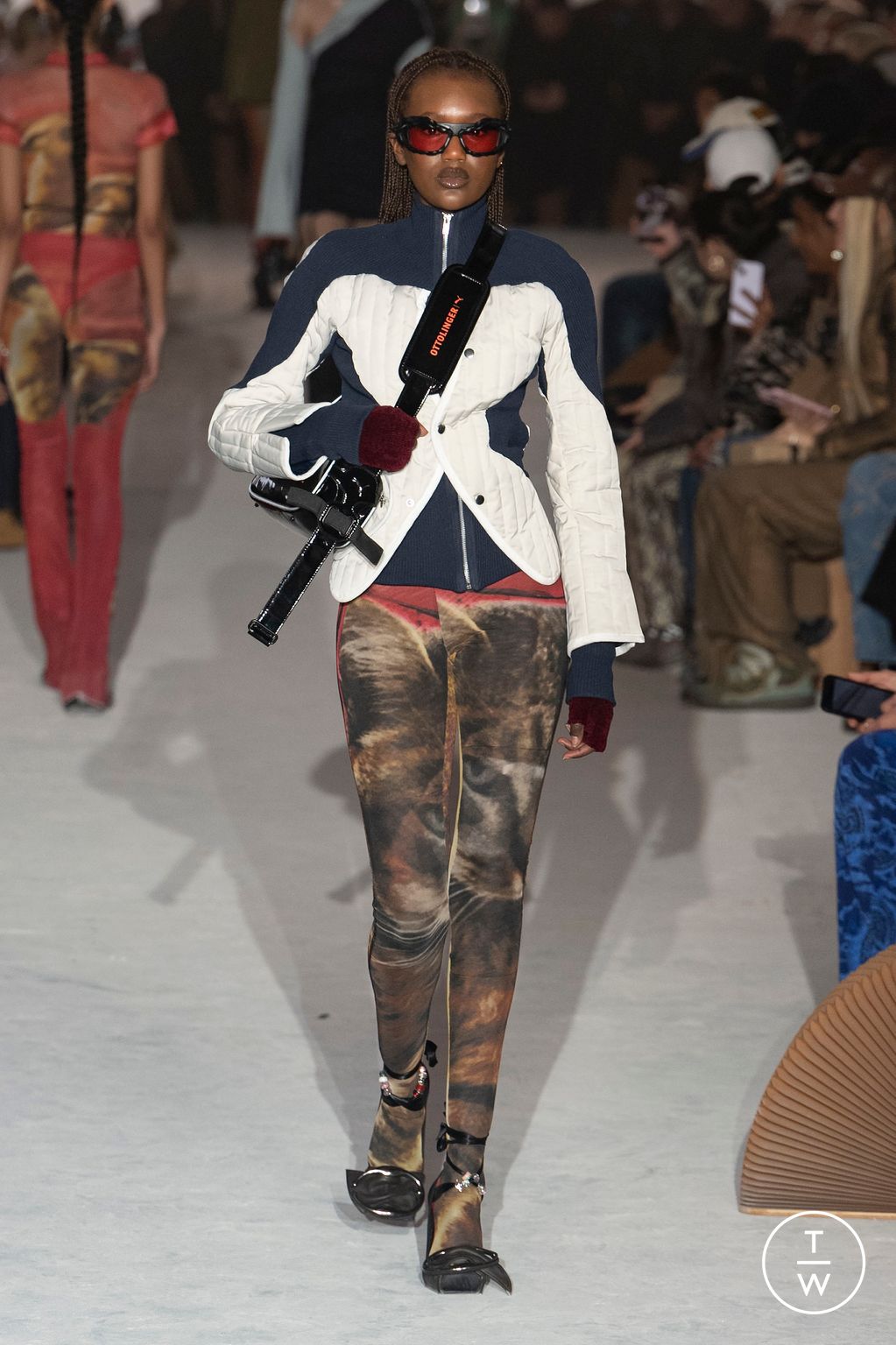 Fashion Week Paris Fall/Winter 2023 look 9 de la collection Ottolinger womenswear