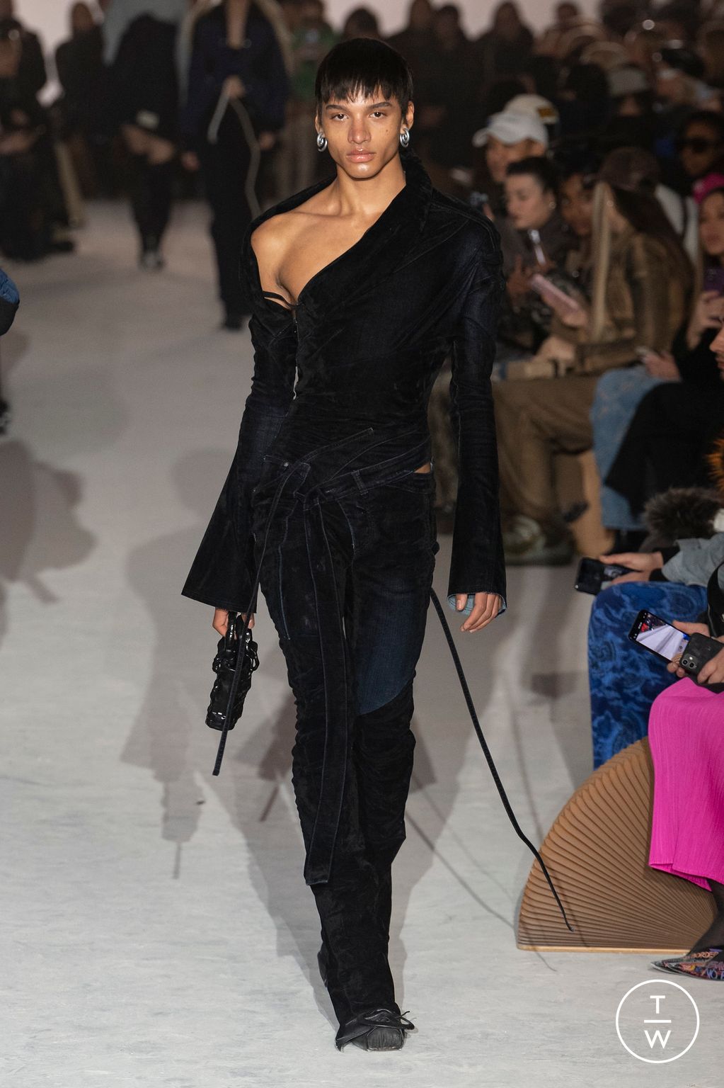 Fashion Week Paris Fall/Winter 2023 look 12 from the Ottolinger collection womenswear
