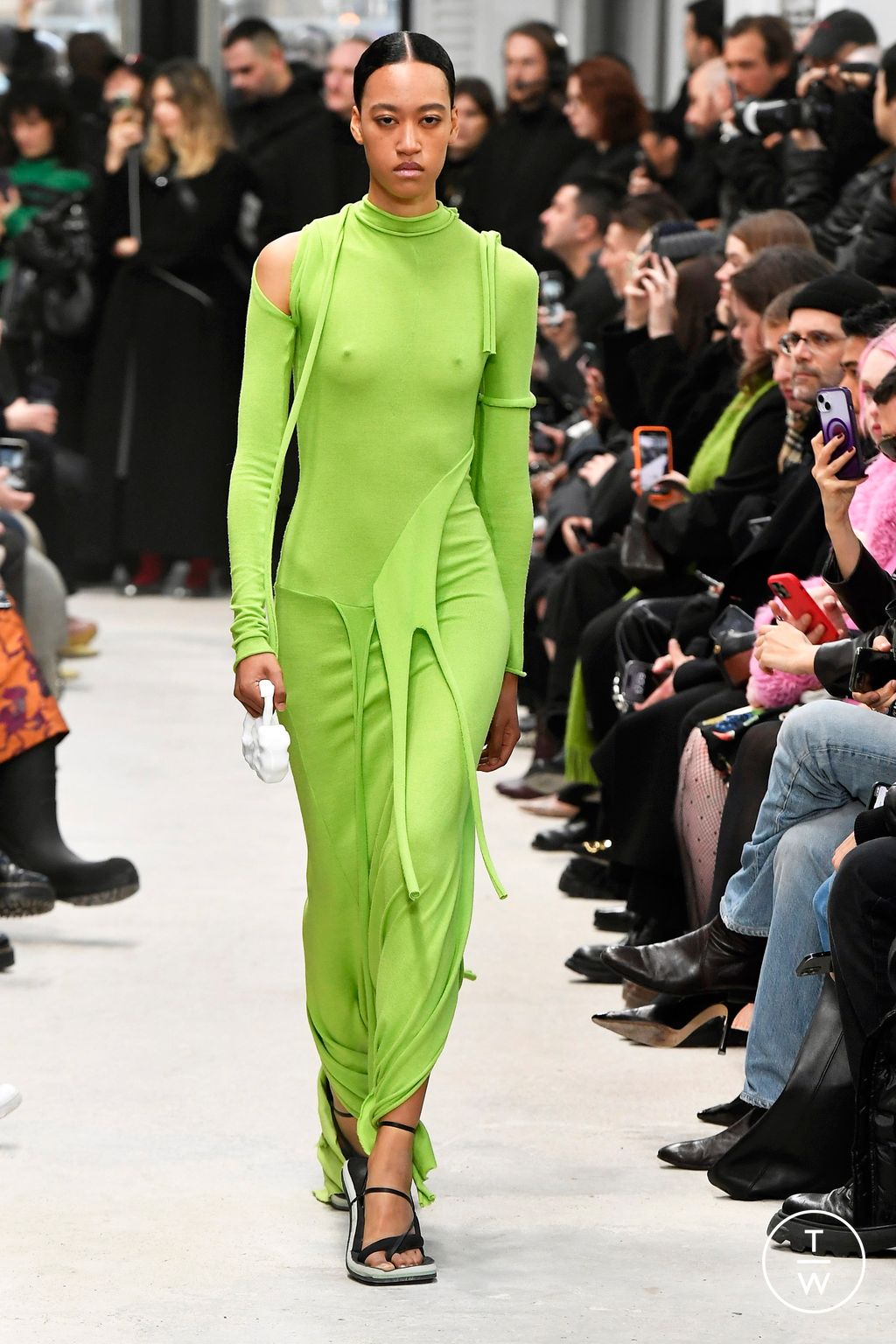 Fashion Week Paris Fall/Winter 2024 look 9 from the Ottolinger collection womenswear