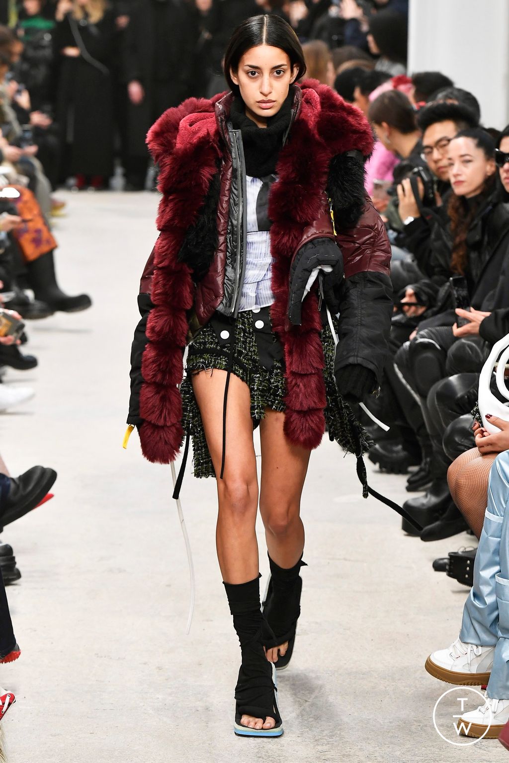 Fashion Week Paris Fall/Winter 2024 look 20 de la collection Ottolinger womenswear