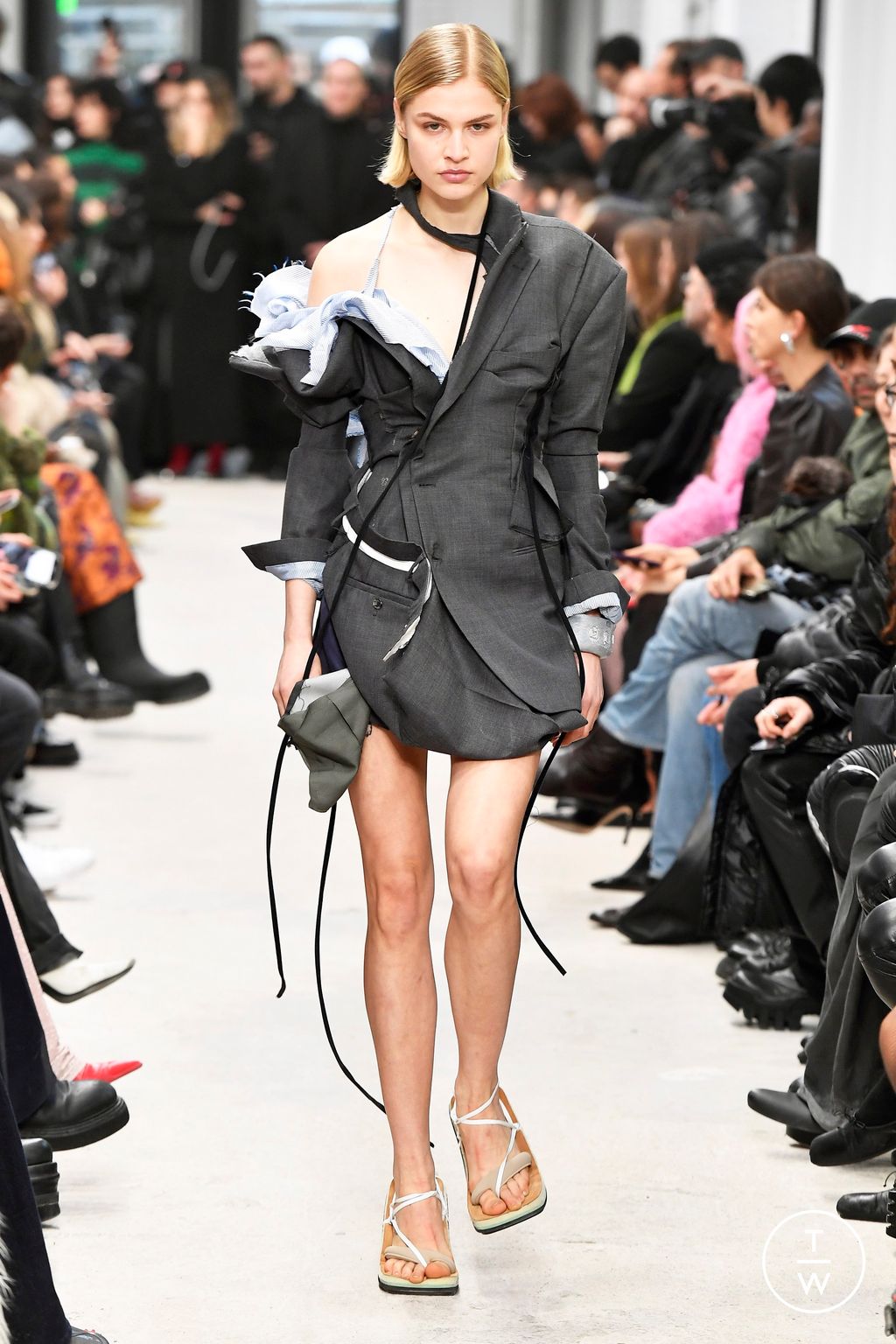 Fashion Week Paris Fall/Winter 2024 look 38 de la collection Ottolinger womenswear