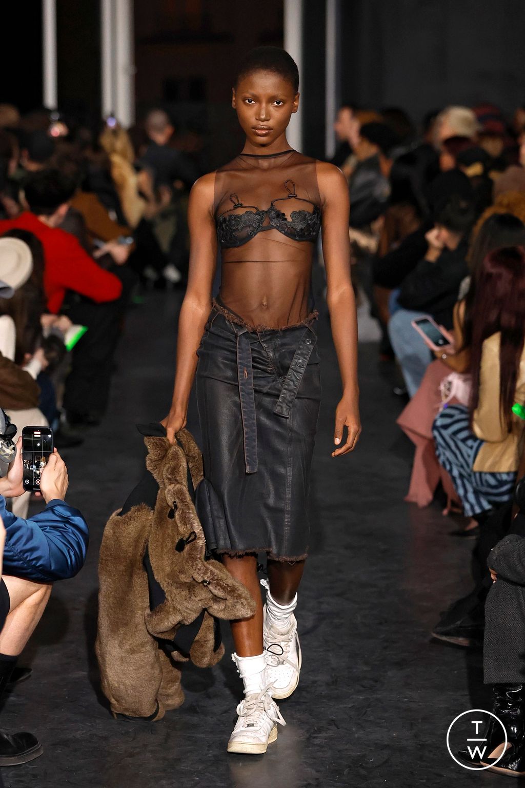 Fashion Week Paris Fall/Winter 2026 look 4 from the Ottolinger collection womenswear