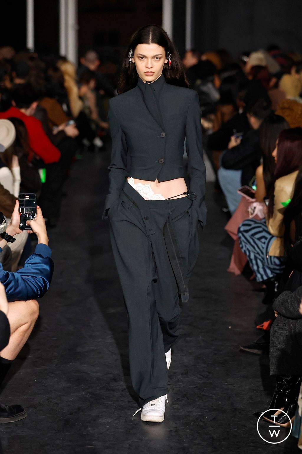 Fashion Week Paris Fall/Winter 2026 look 11 de la collection Ottolinger womenswear