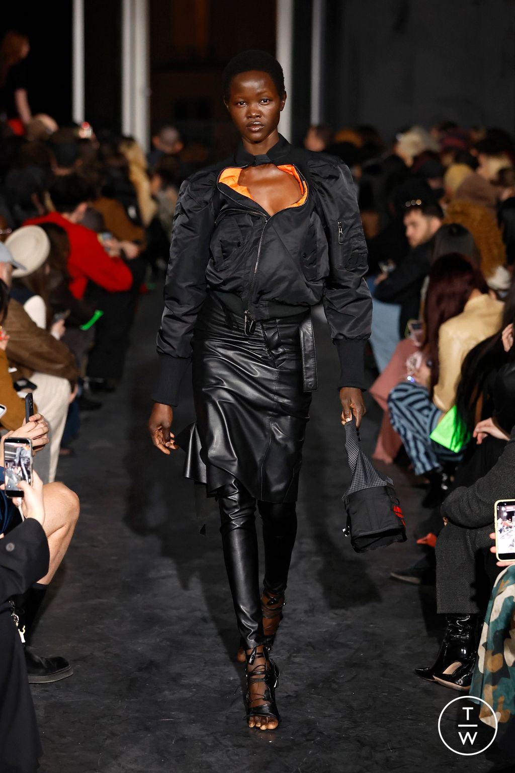 Fashion Week Paris Fall/Winter 2026 look 14 de la collection Ottolinger womenswear