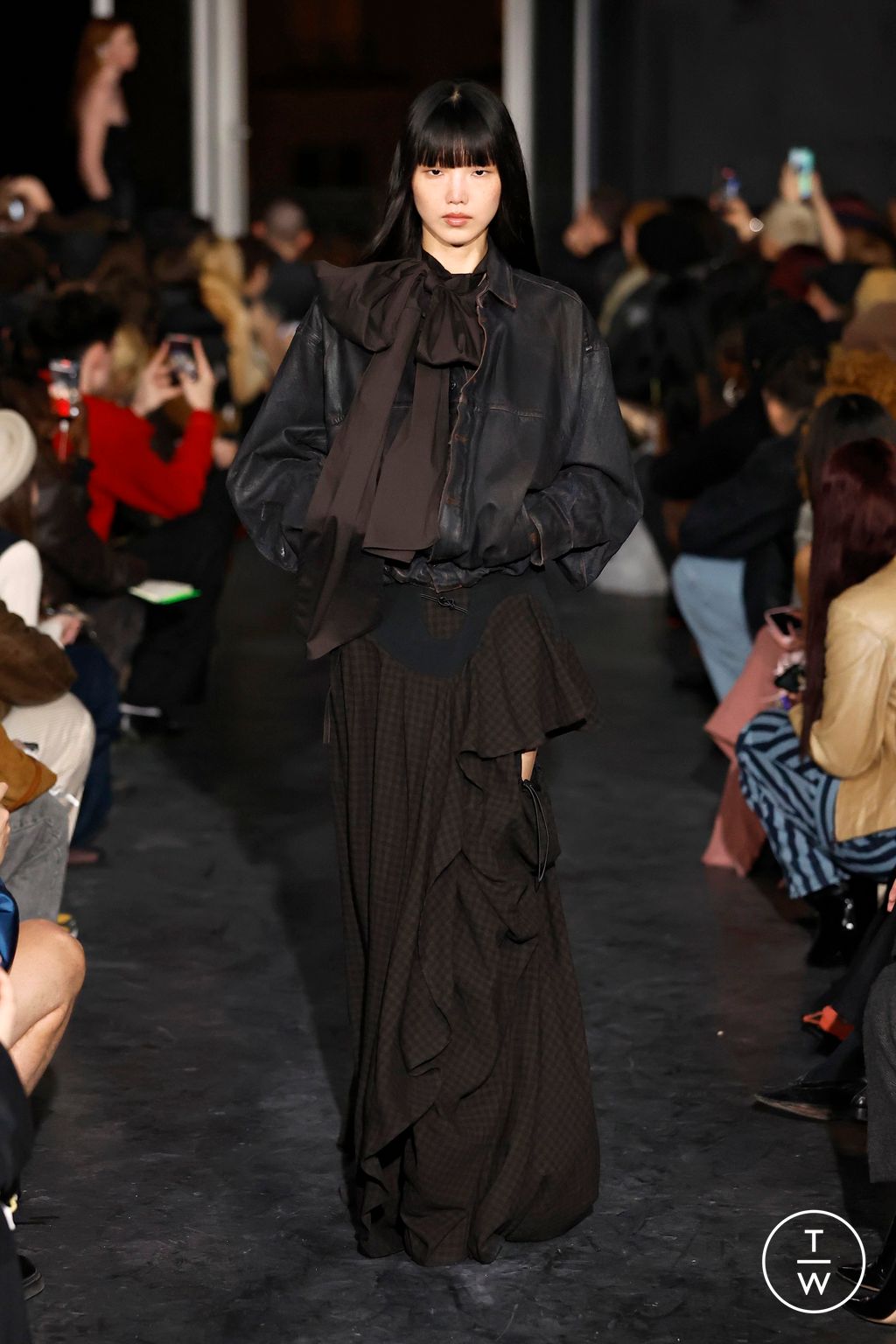 Fashion Week Paris Fall/Winter 2026 look 34 from the Ottolinger collection womenswear