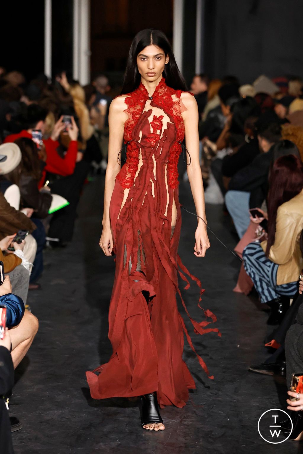 Fashion Week Paris Fall/Winter 2026 look 39 from the Ottolinger collection womenswear