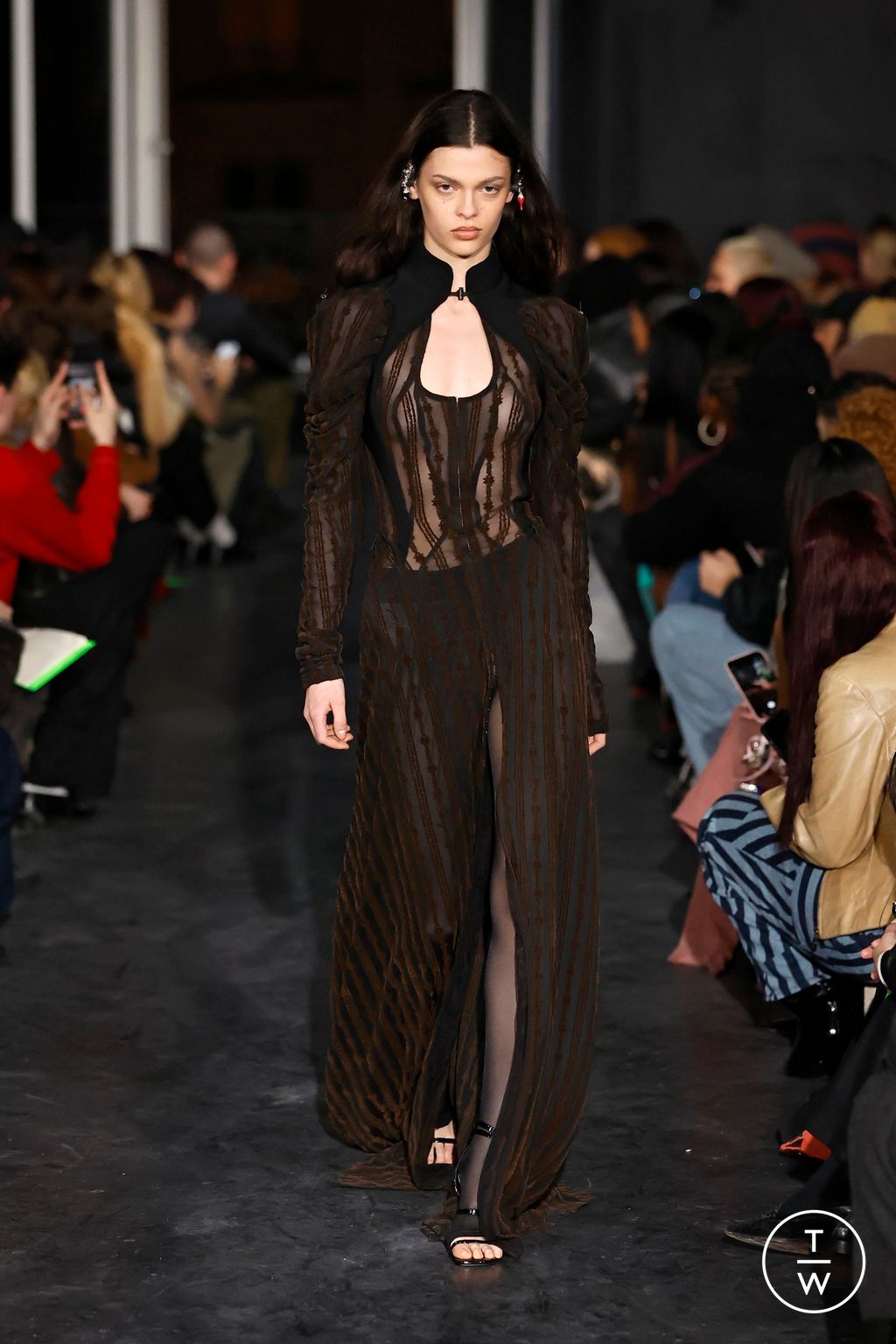 Fashion Week Paris Fall/Winter 2026 look 40 de la collection Ottolinger womenswear