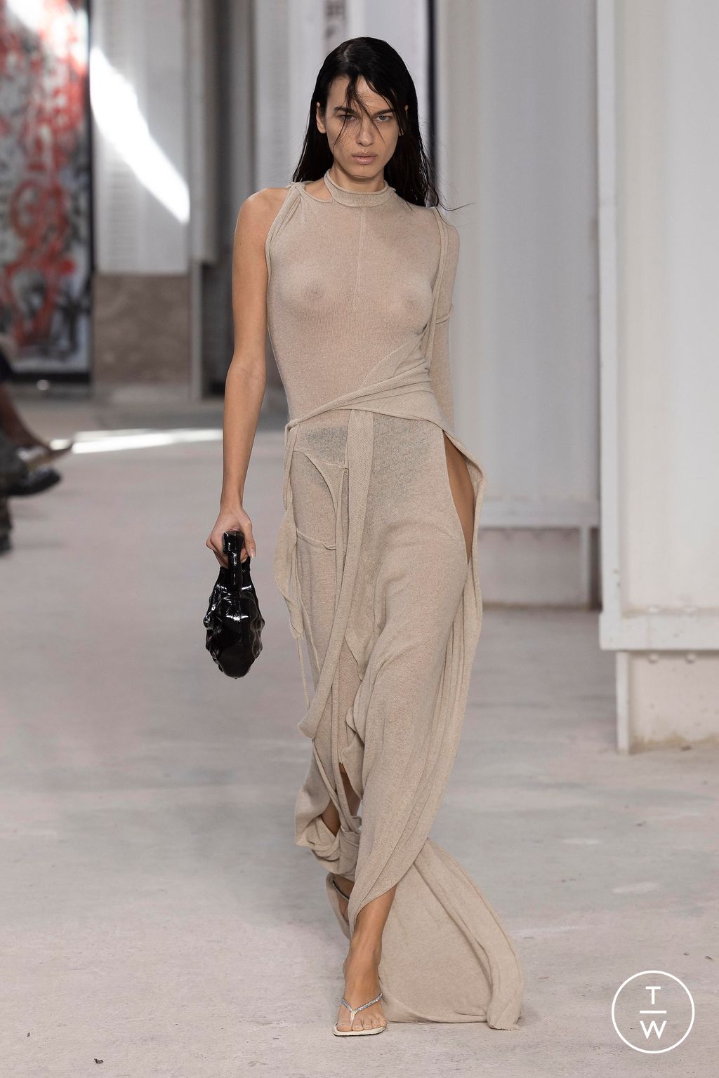 Fashion Week Paris Spring/Summer 2024 look 5 from the Ottolinger collection womenswear