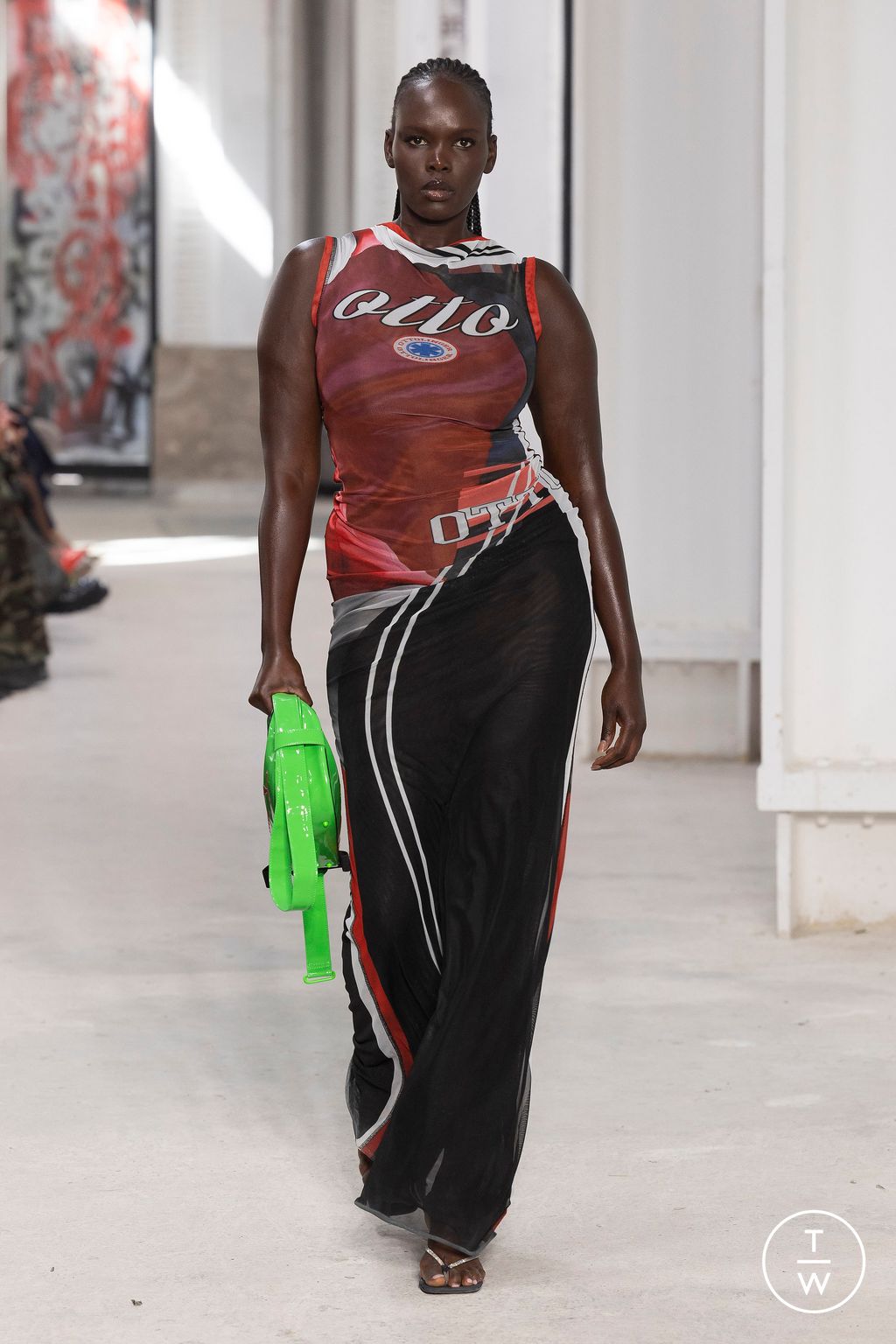 Fashion Week Paris Spring/Summer 2024 look 14 from the Ottolinger collection 女装