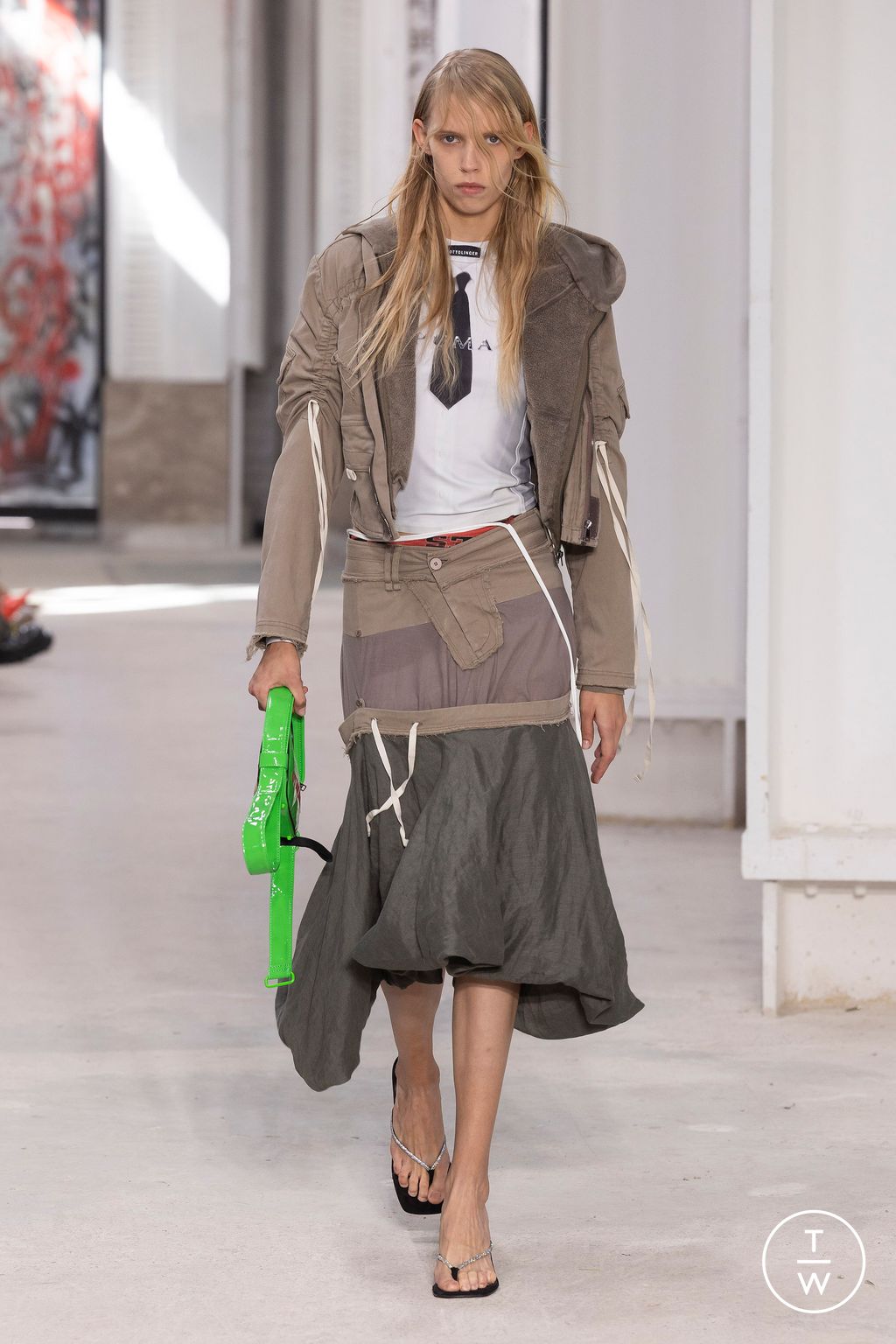 Fashion Week Paris Spring/Summer 2024 look 16 from the Ottolinger collection 女装