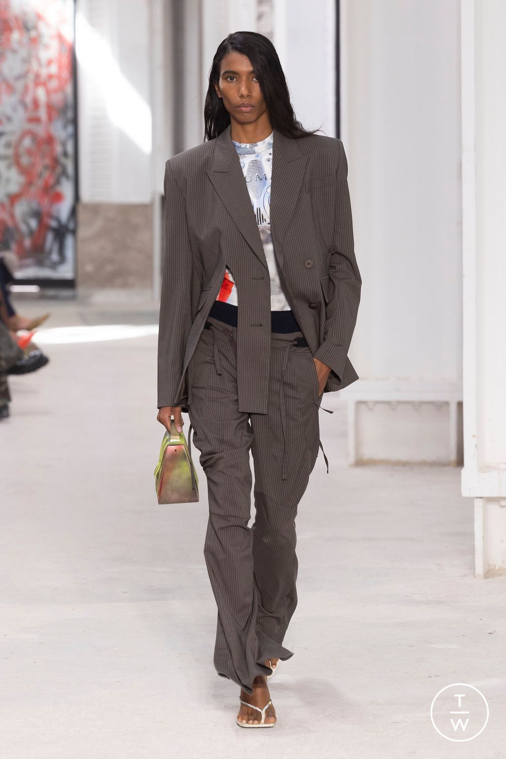 Fashion Week Paris Spring/Summer 2024 look 24 from the Ottolinger collection 女装