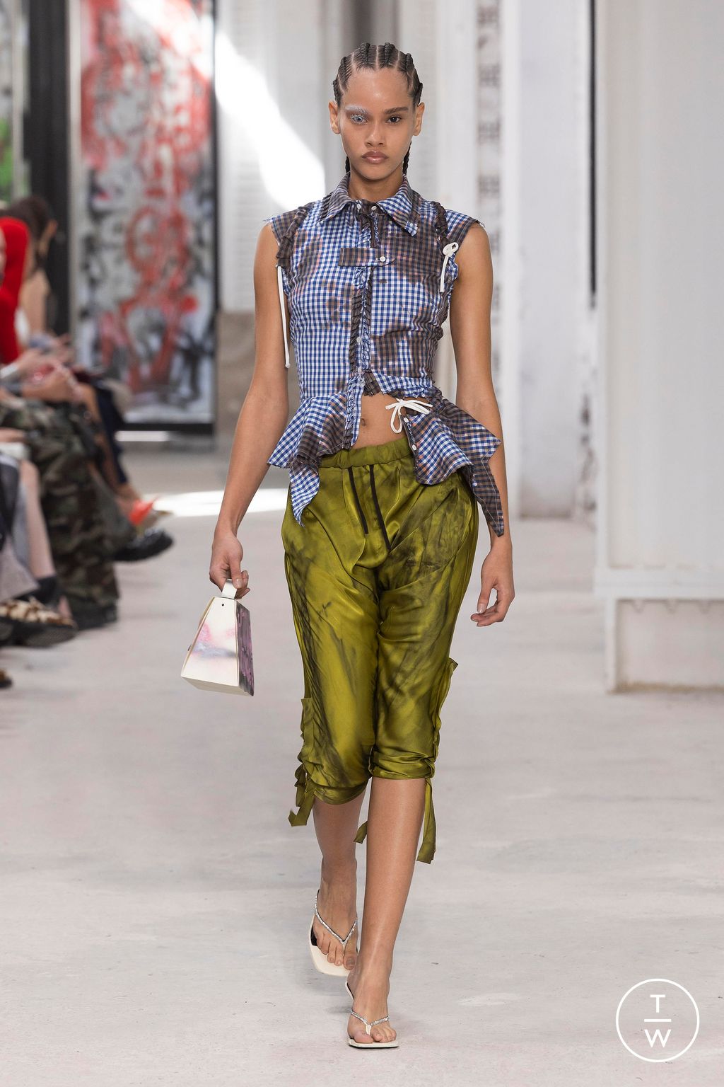 Fashion Week Paris Spring/Summer 2024 look 29 from the Ottolinger collection womenswear