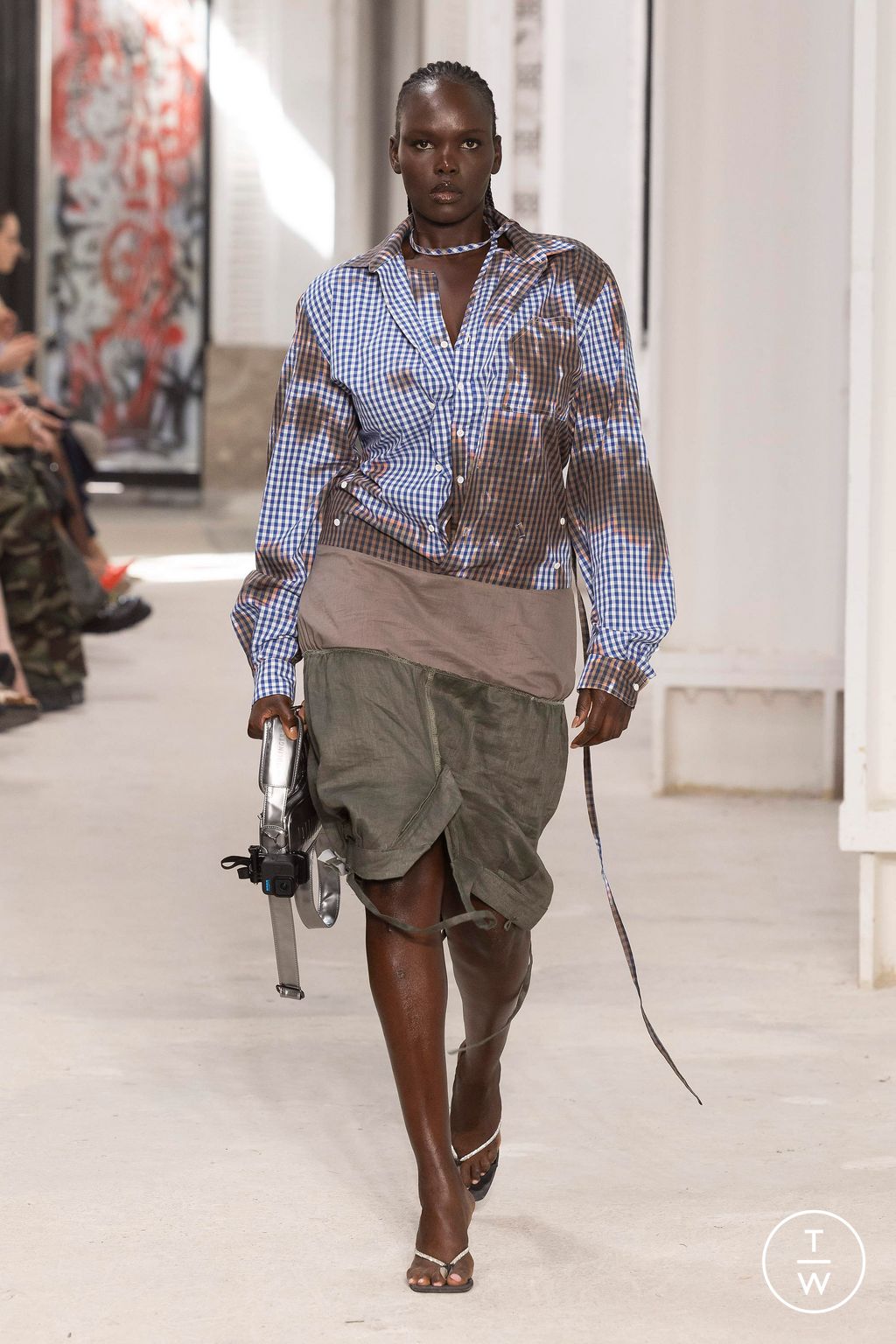 Fashion Week Paris Spring/Summer 2024 look 31 from the Ottolinger collection womenswear