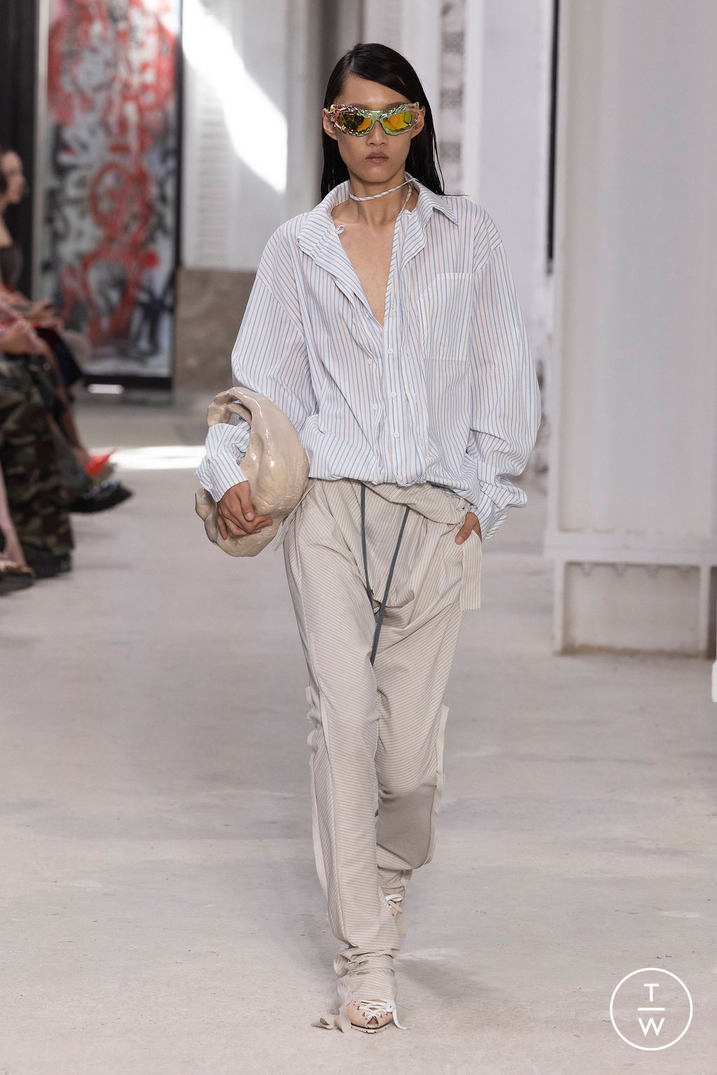 Fashion Week Paris Spring/Summer 2024 look 34 from the Ottolinger collection womenswear