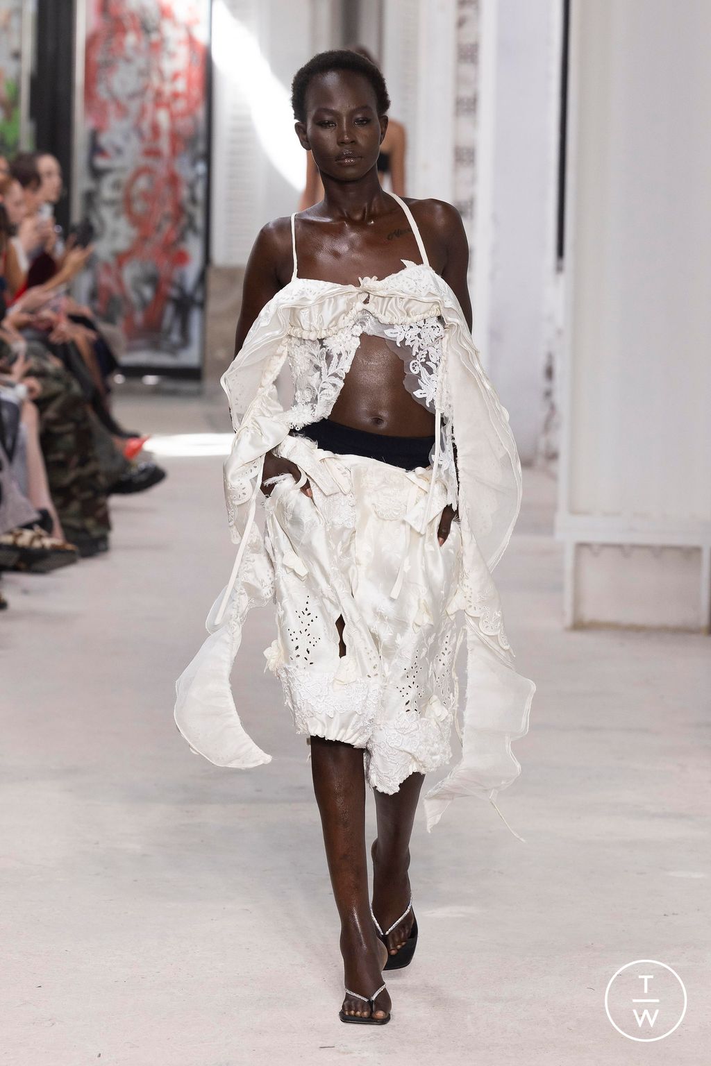 Fashion Week Paris Spring/Summer 2024 look 39 from the Ottolinger collection womenswear