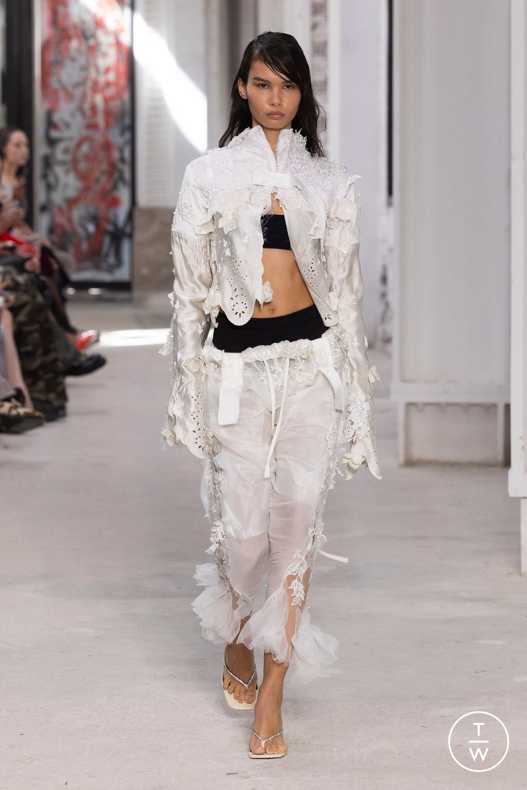 Fashion Week Paris Spring/Summer 2024 look 41 from the Ottolinger collection womenswear