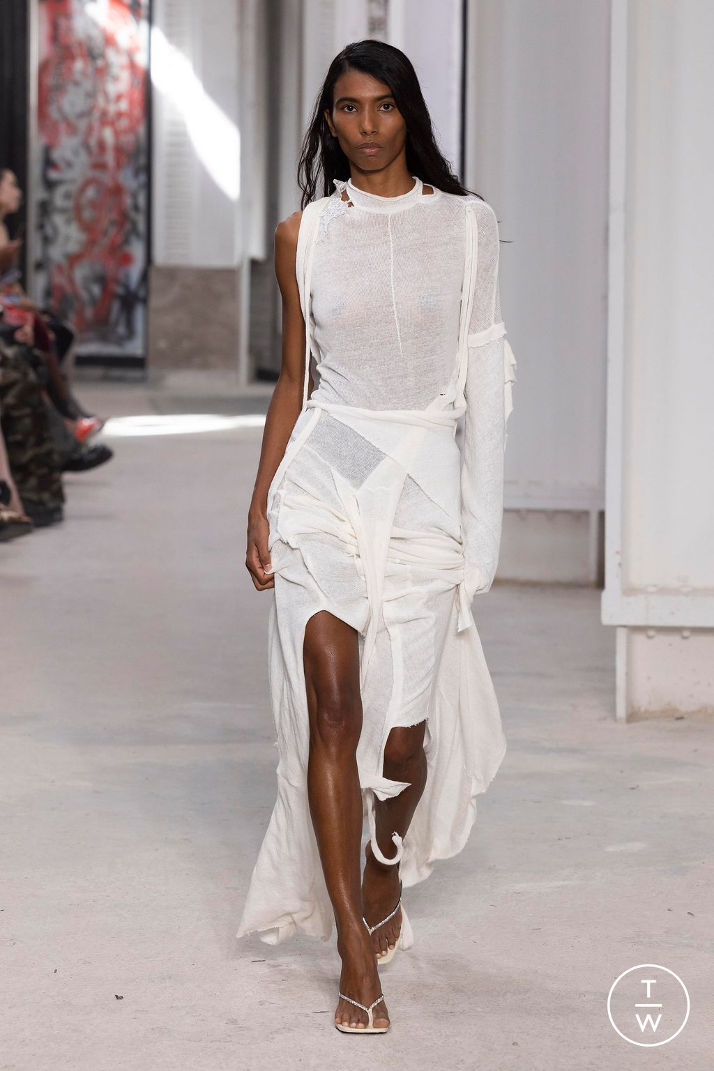 Fashion Week Paris Spring/Summer 2024 look 42 from the Ottolinger collection womenswear