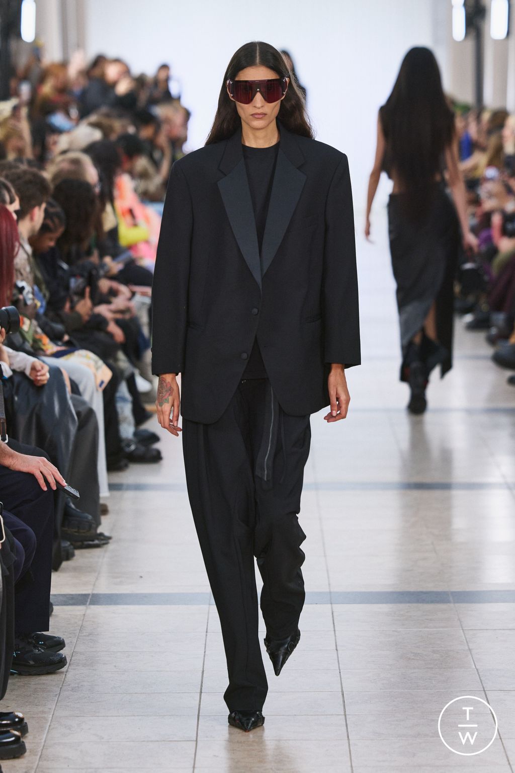 Fashion Week Paris Spring/Summer 2026 look 6 from the Ottolinger collection womenswear