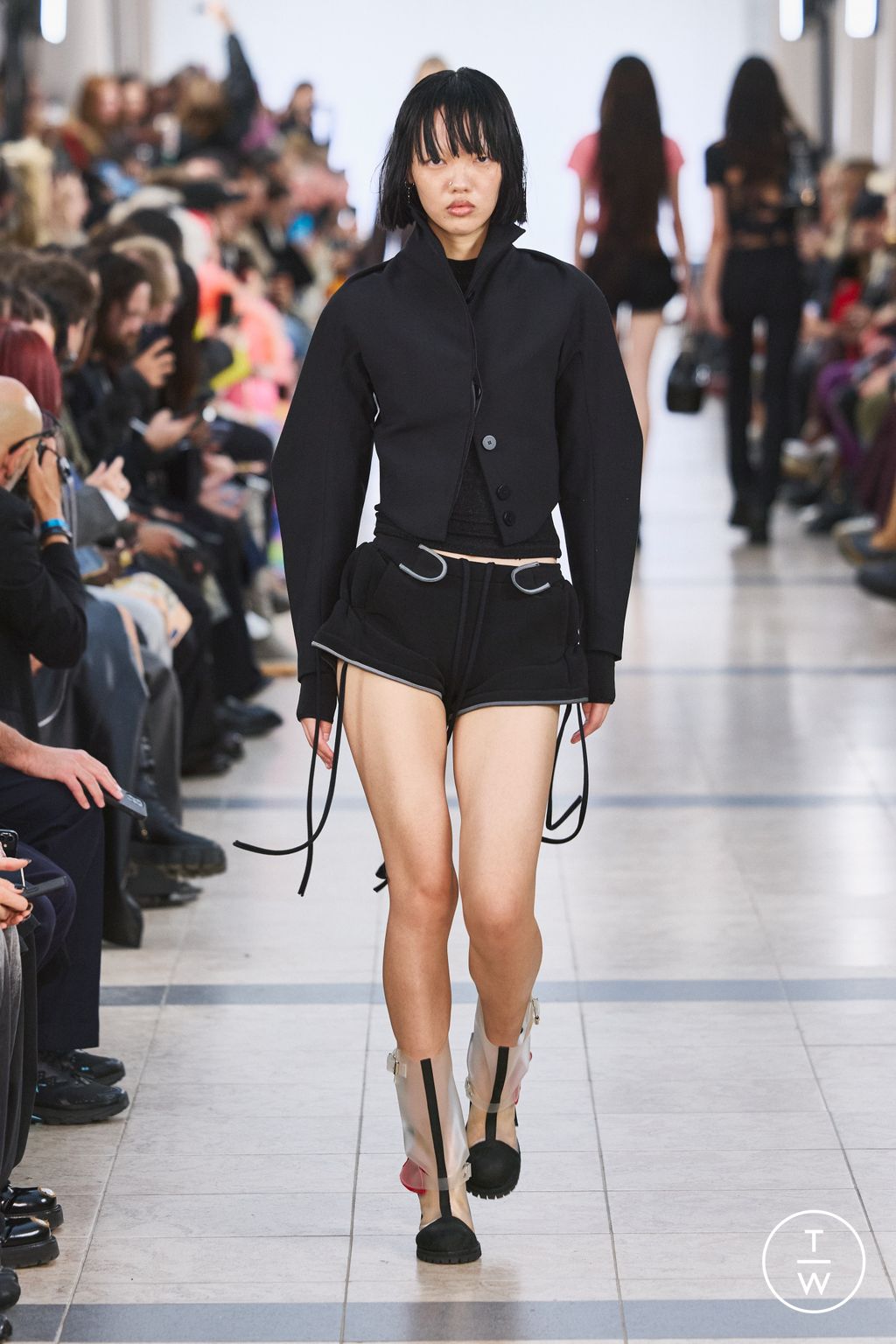 Fashion Week Paris Spring/Summer 2026 look 10 from the Ottolinger collection womenswear