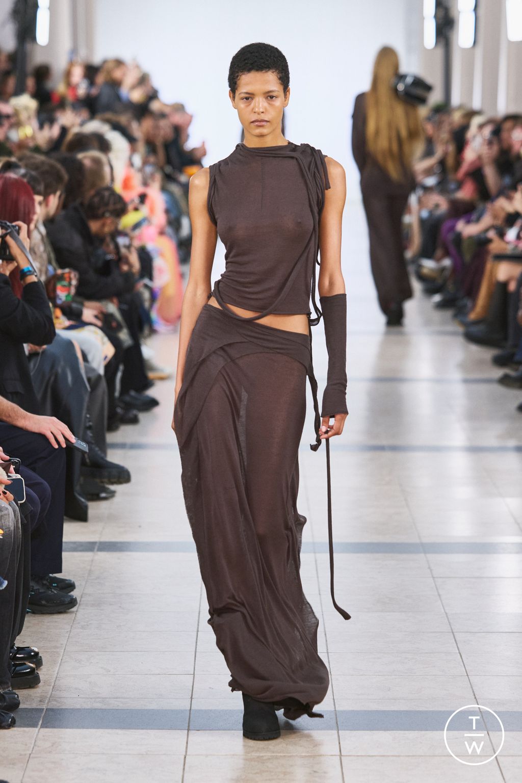 Fashion Week Paris Spring/Summer 2026 look 12 from the Ottolinger collection womenswear