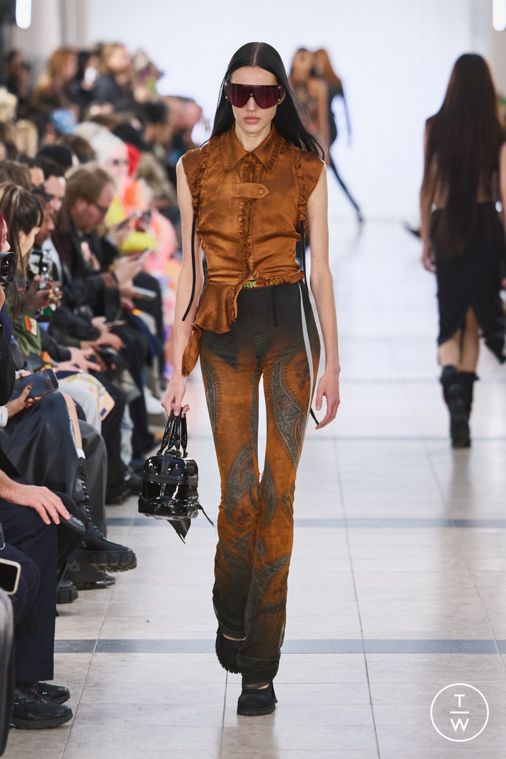 Fashion Week Paris Spring/Summer 2026 look 20 from the Ottolinger collection womenswear