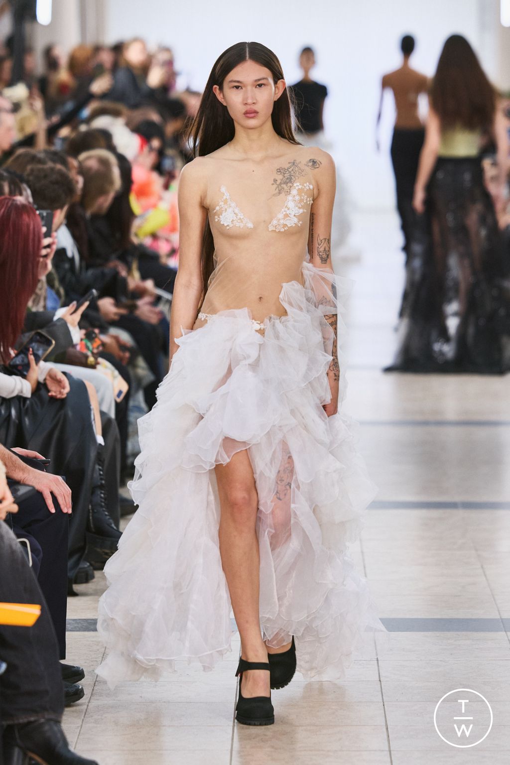 Fashion Week Paris Spring/Summer 2026 look 32 de la collection Ottolinger womenswear