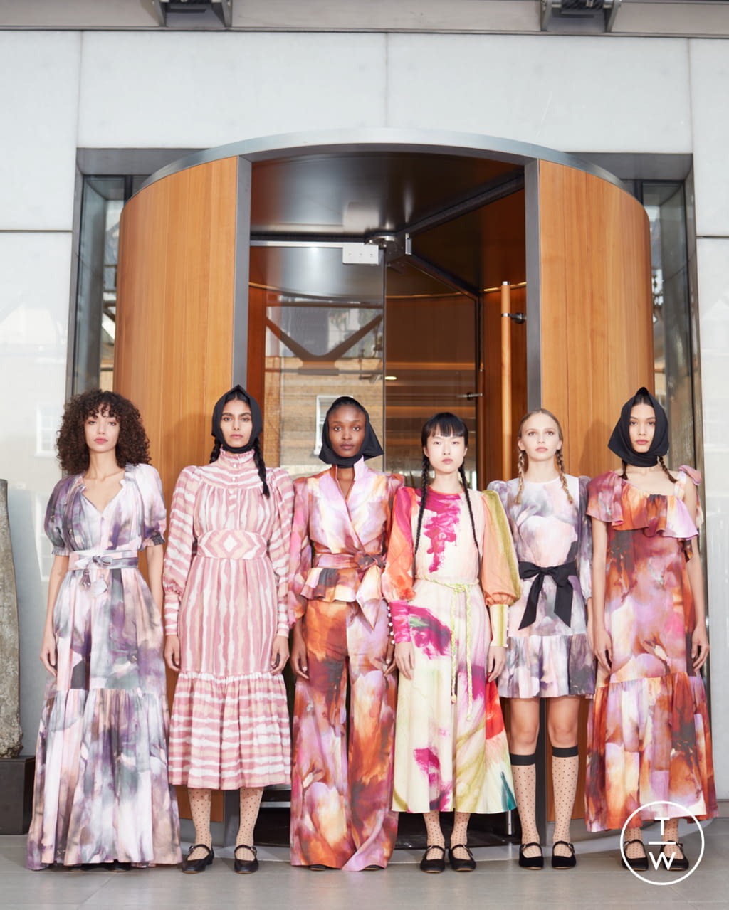 Fashion Week London Spring/Summer 2022 look 13 de la collection Anna Mason womenswear
