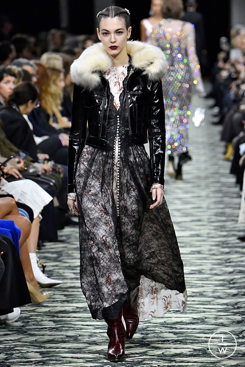Fashion Week Paris Fall/Winter 2019 look 27 from the Paco Rabanne collection womenswear