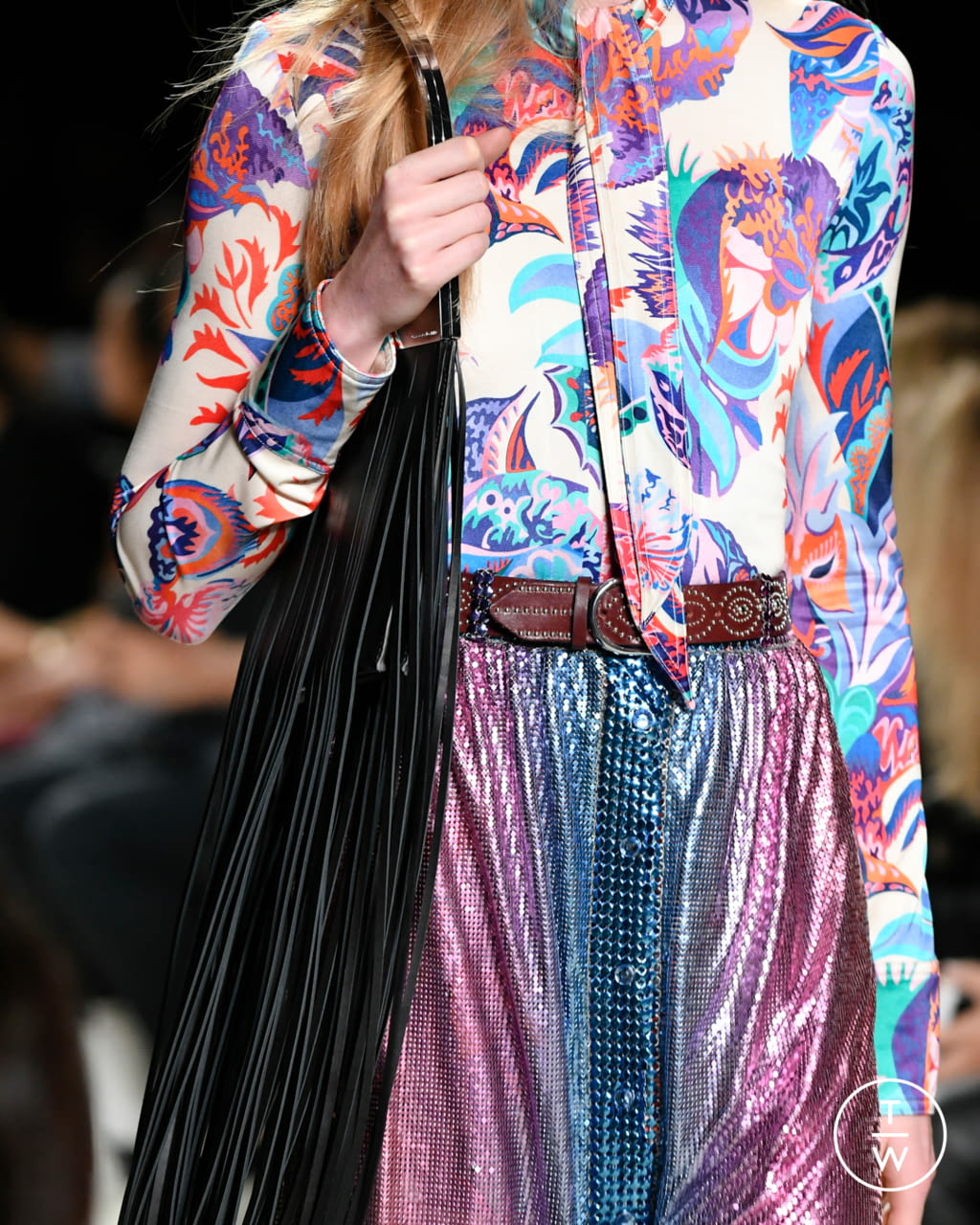 Fashion Week Paris Spring/Summer 2020 look 15 from the Rabanne collection womenswear accessories
