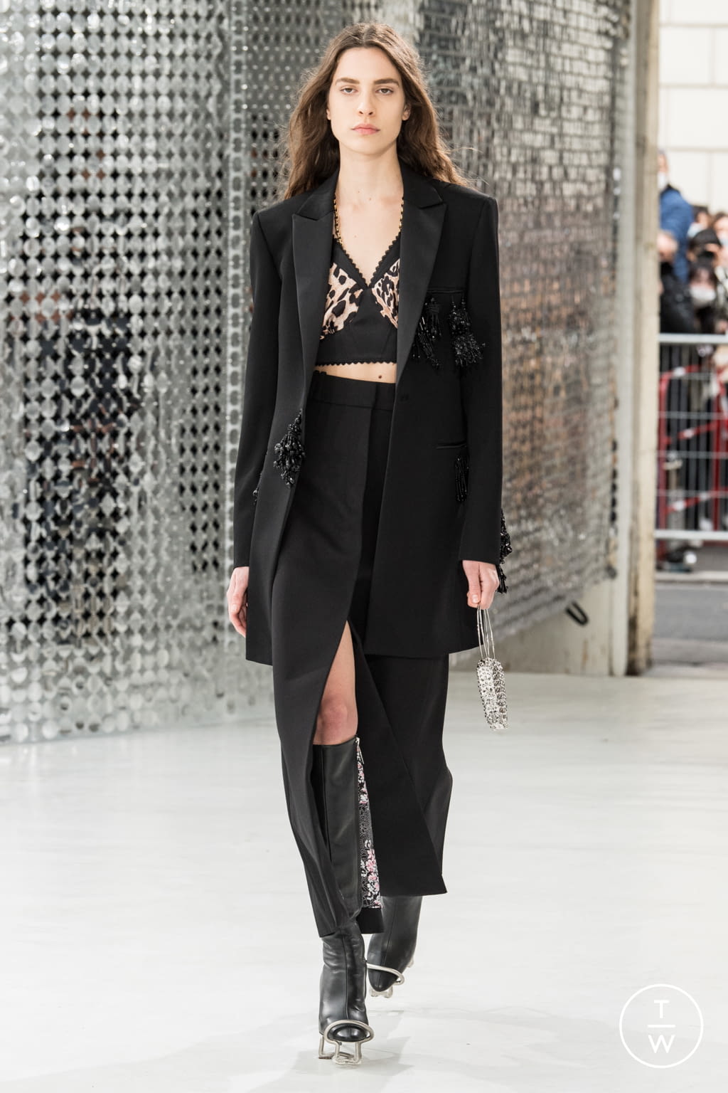 Fashion Week Paris Spring/Summer 2021 look 1 from the Rabanne collection womenswear