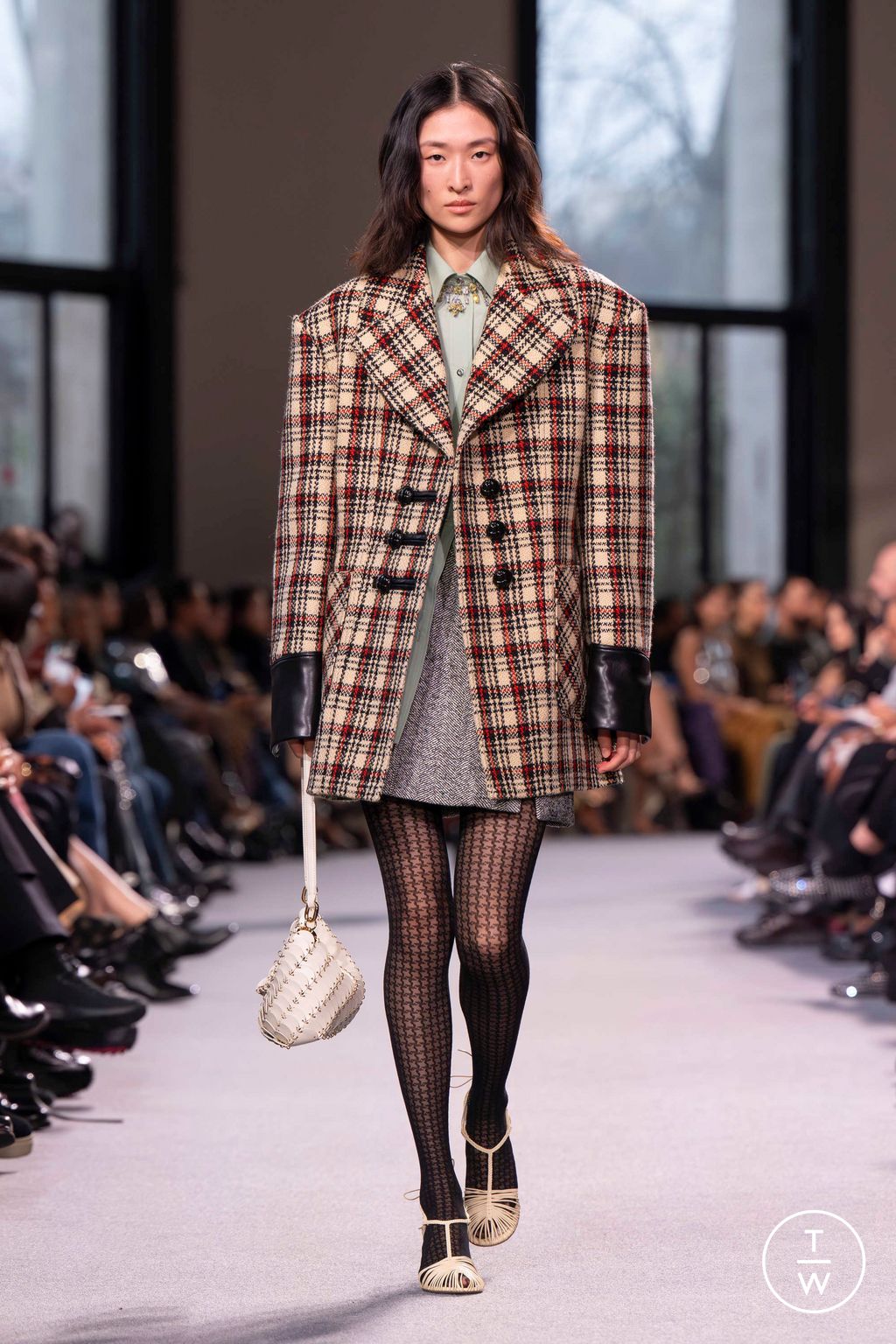 Fashion Week Paris Fall/Winter 2024 look 9 from the Rabanne collection womenswear